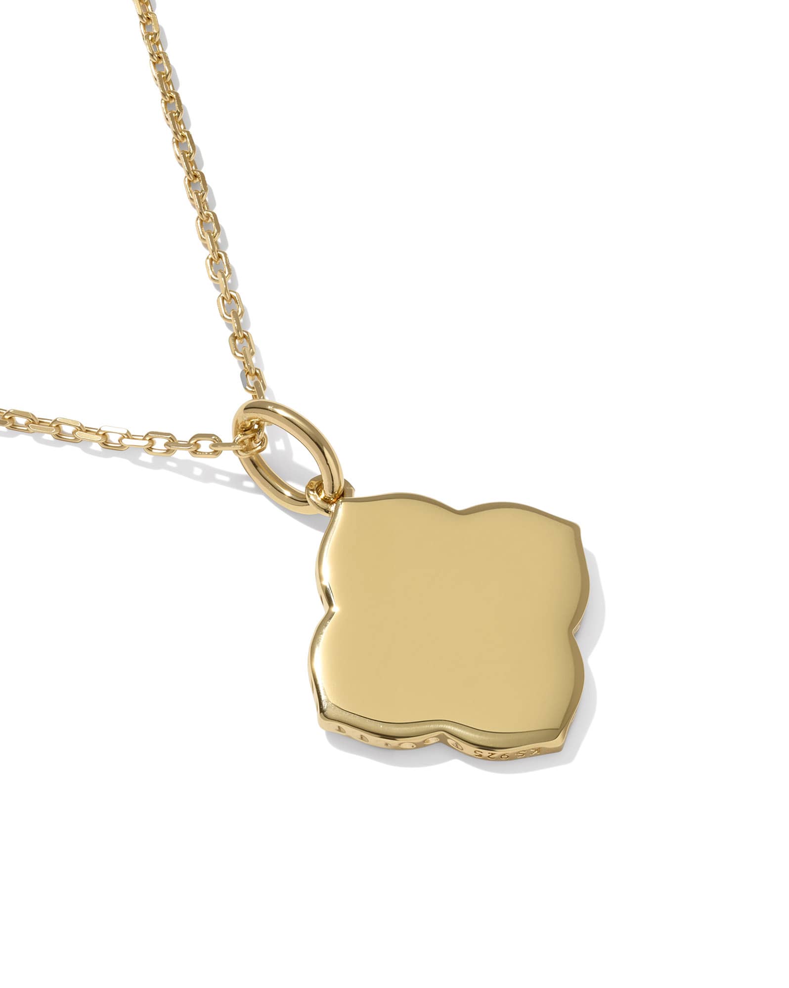 Dira 18k Gold Vermeil Metal Pendant Necklace