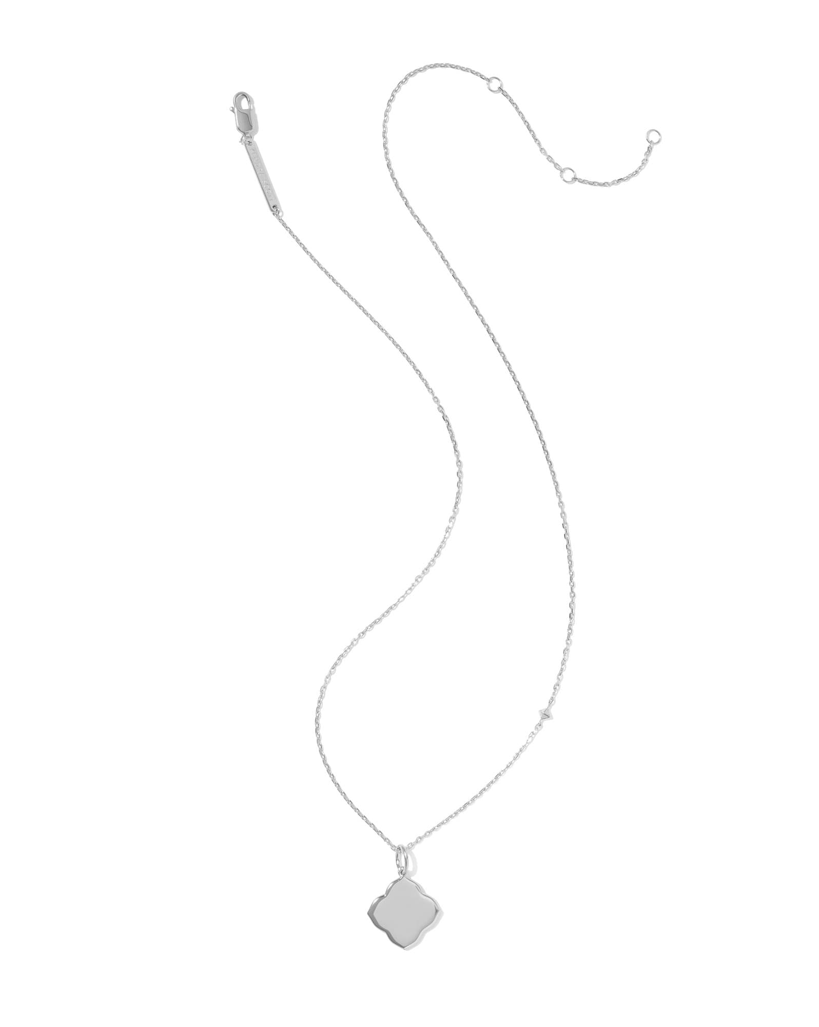 Dira Sterling Silver Metal Pendant Necklace