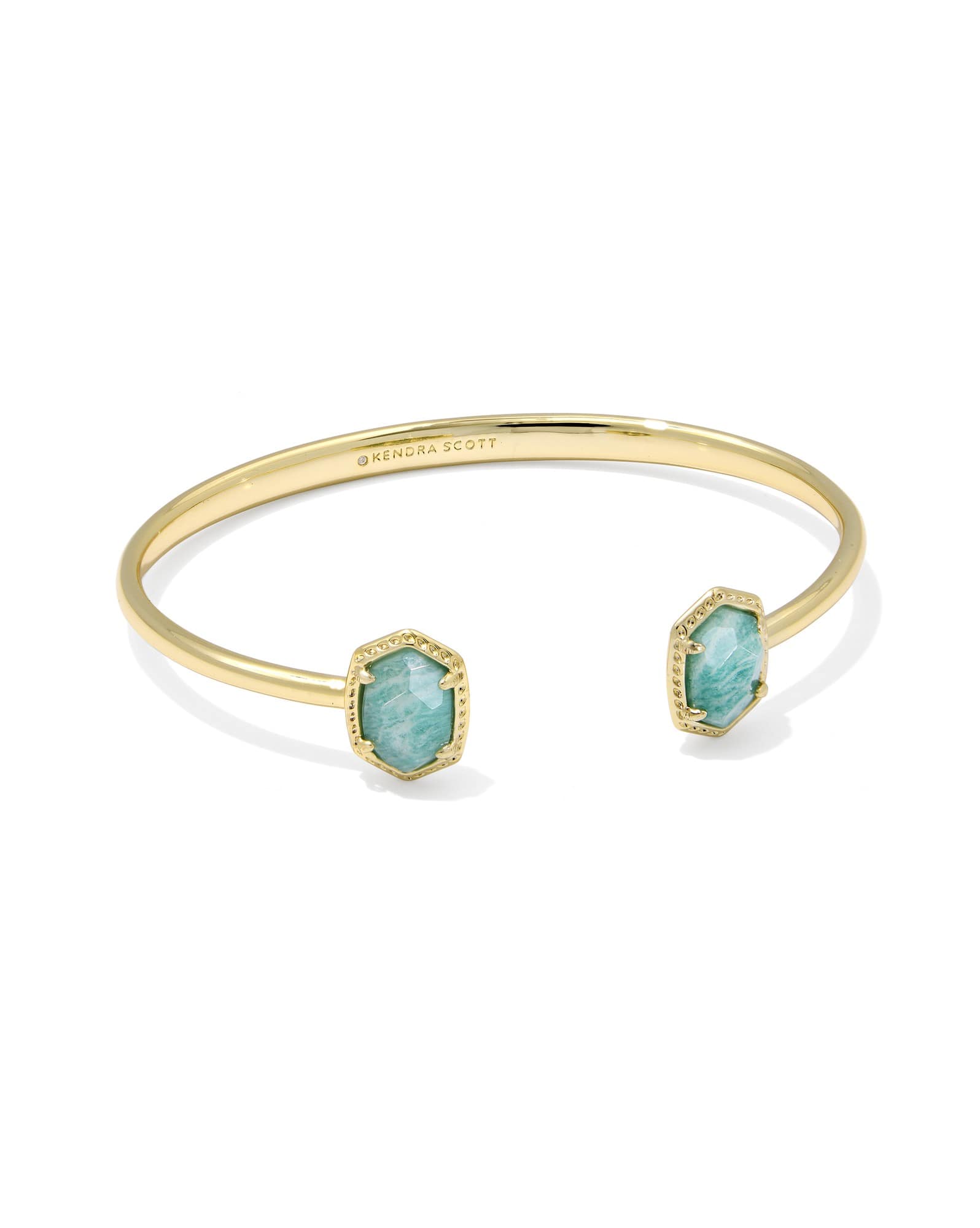 Daphne Gold Frame Cuff Bracelet