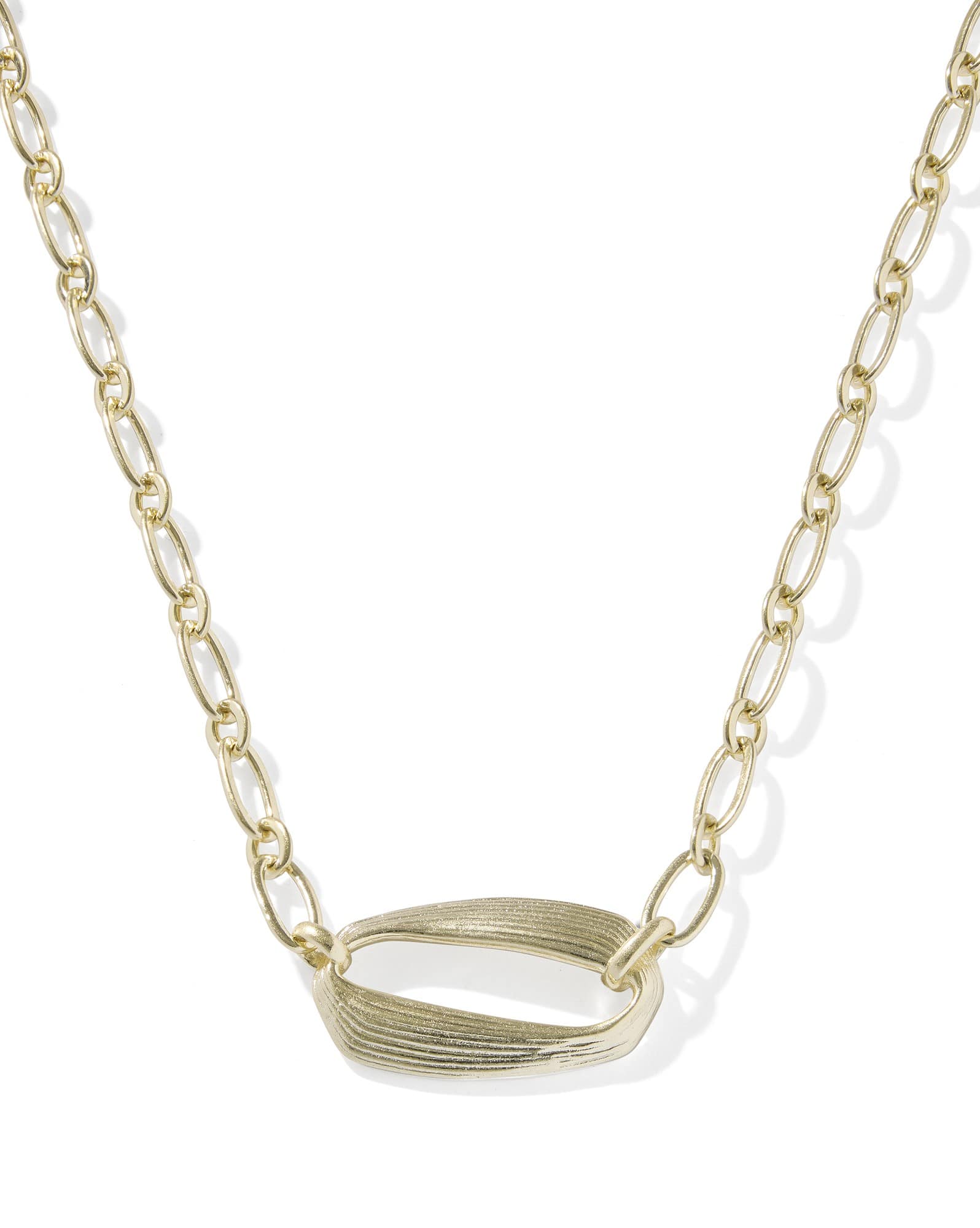 Kira Gold Short Pendant Necklace