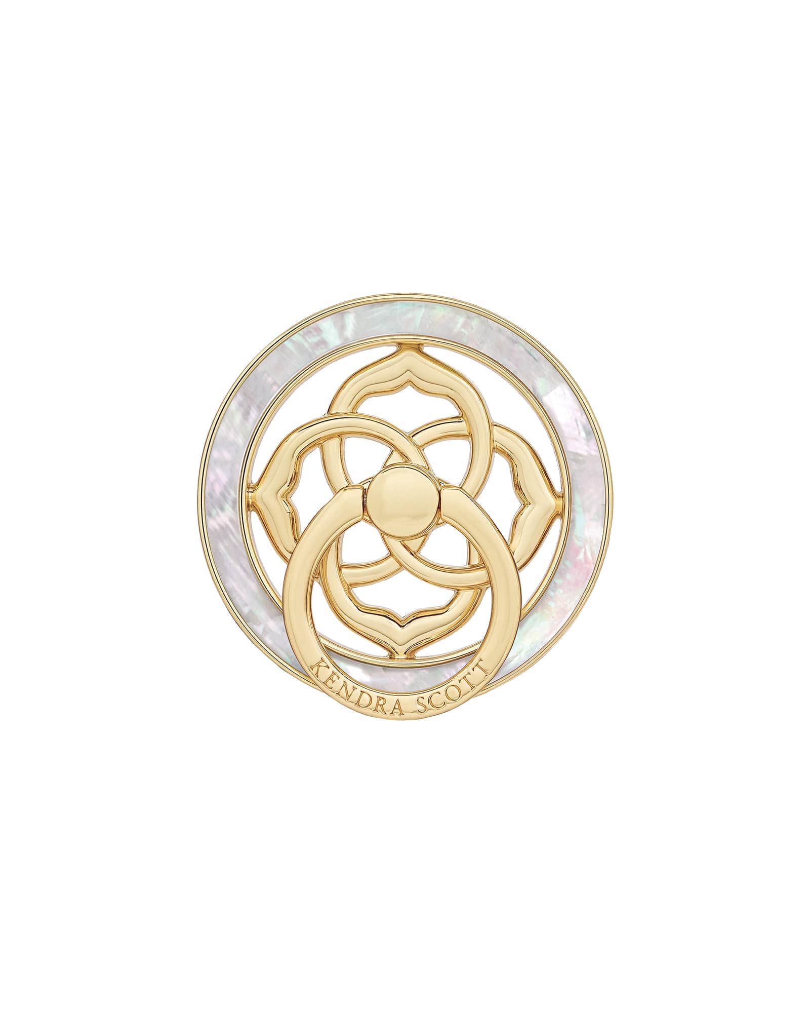 Magnetic Gold Mother-of-Pearl Ring Stand