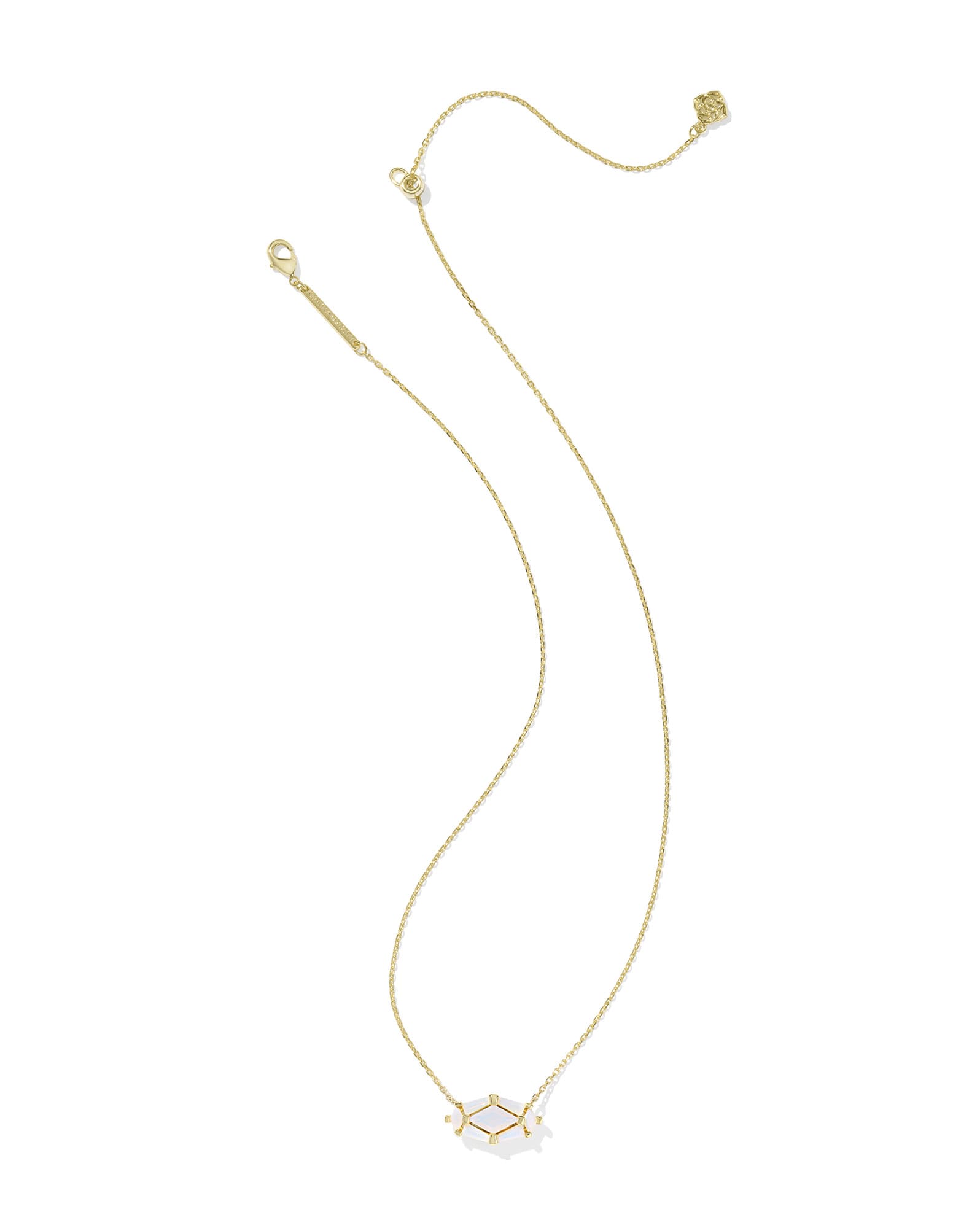 Lindy Rae Elisa Gold Short Pendant Necklace