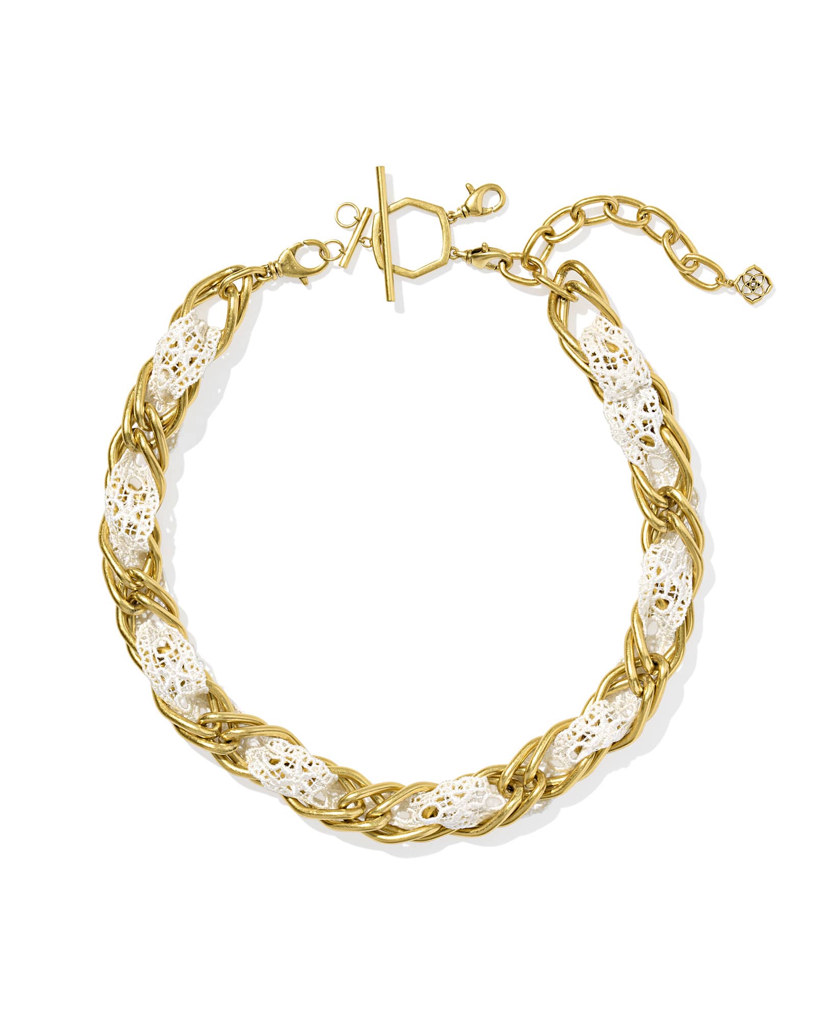 Mallory Rose Vintage Gold Statement Necklace