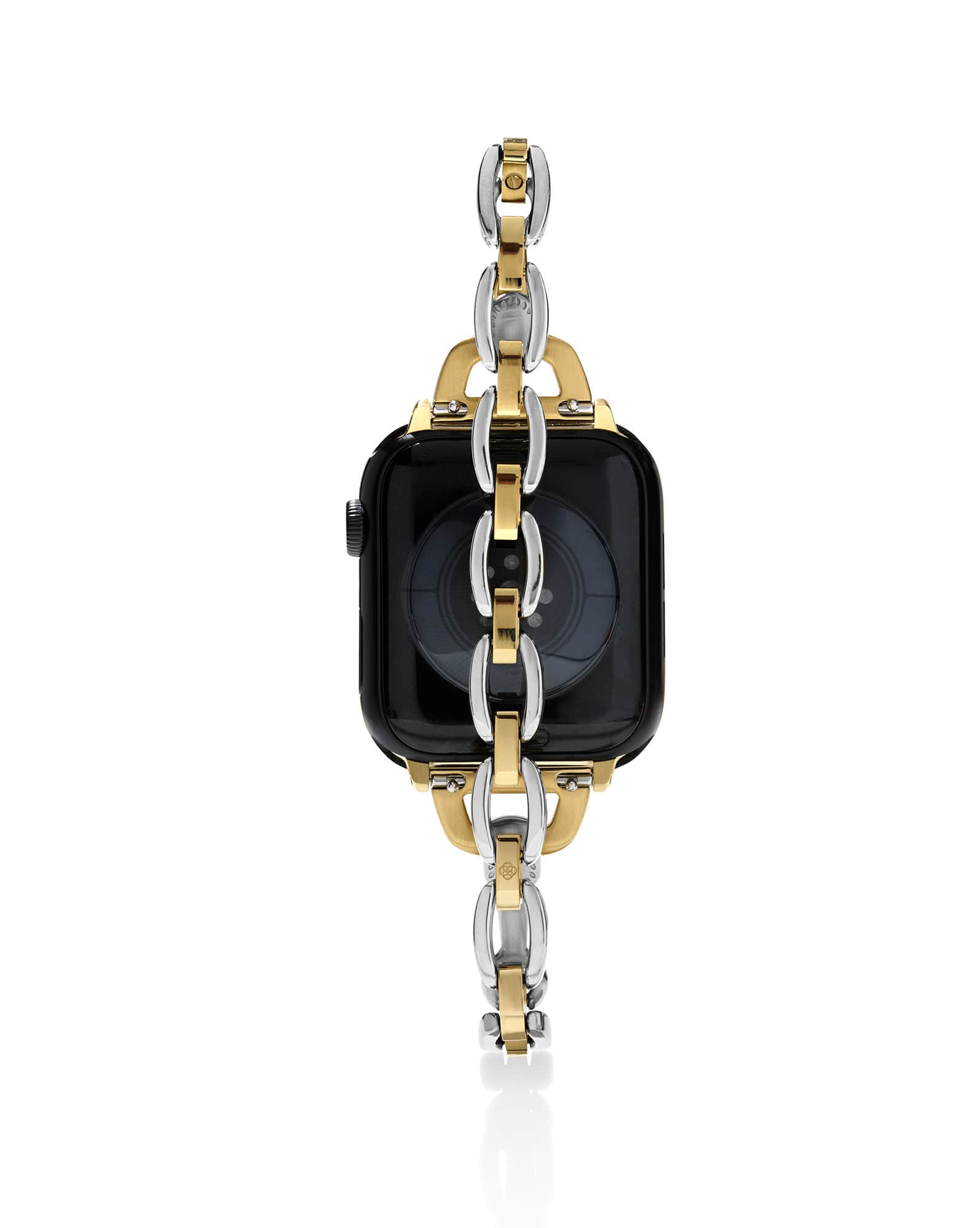 McClain Two Tone Polished Stainless Steel Watch Band