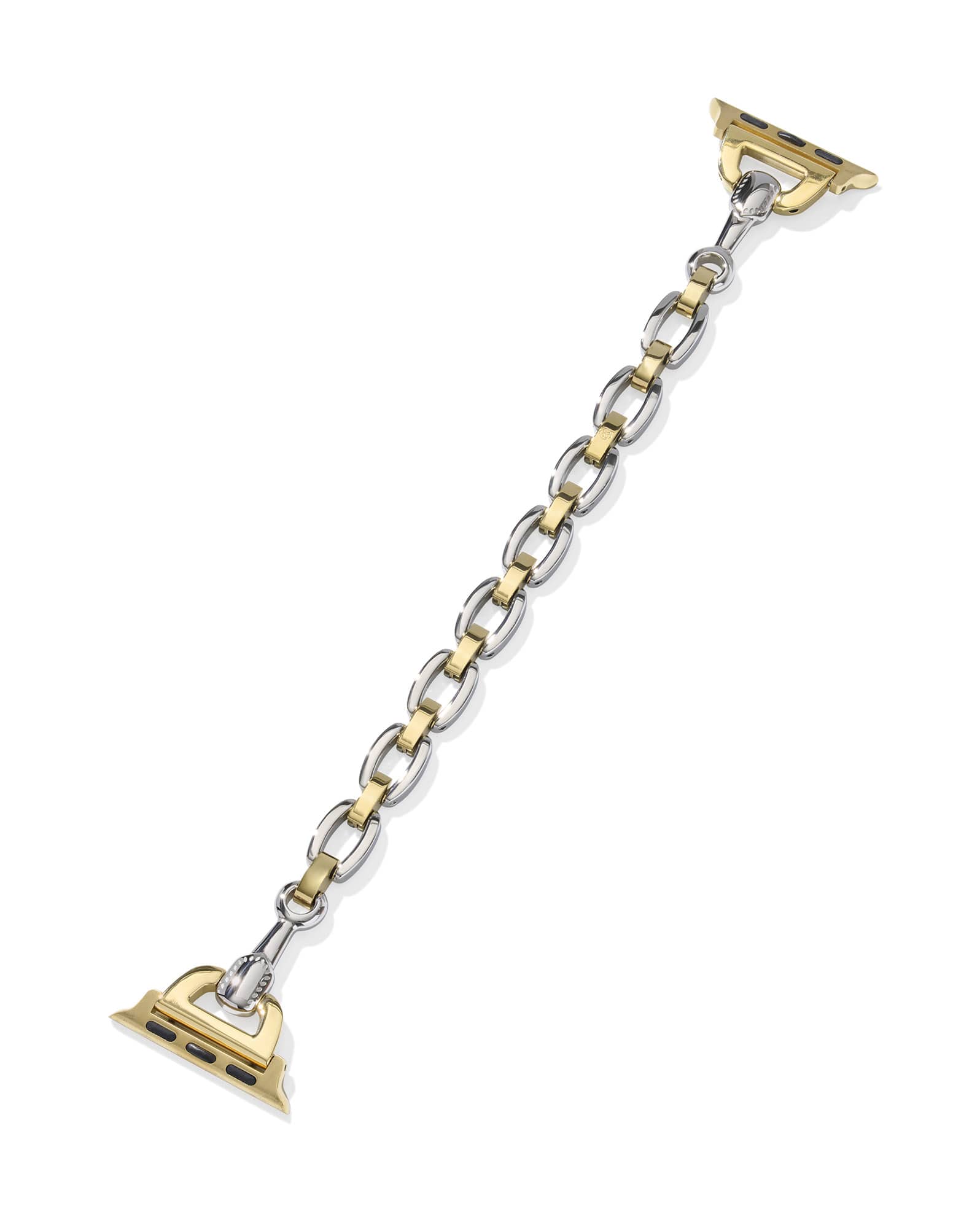 McClain Two Tone Polished Stainless Steel Watch Band