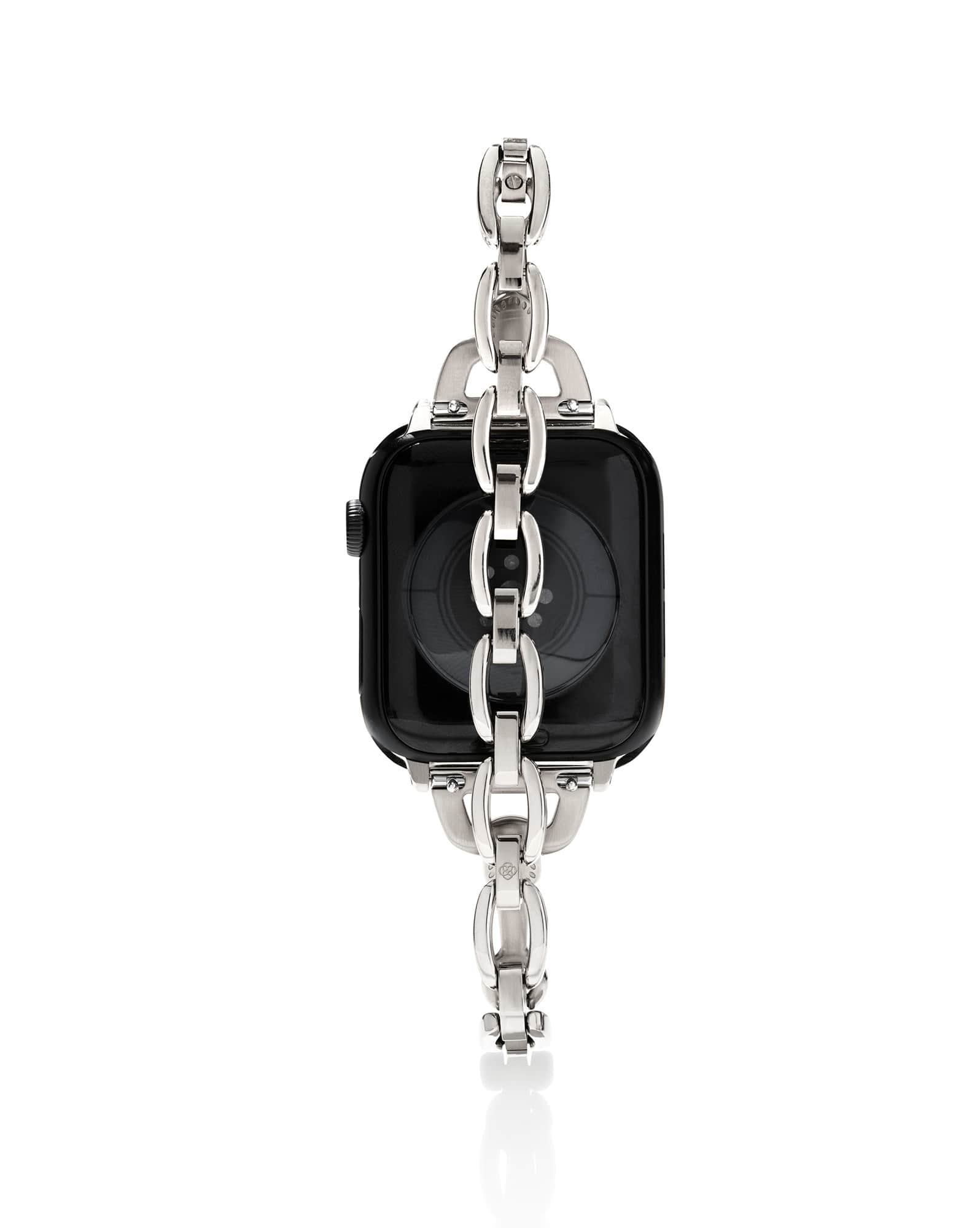 McClain Silver Polished Stainless Steel Watch Band