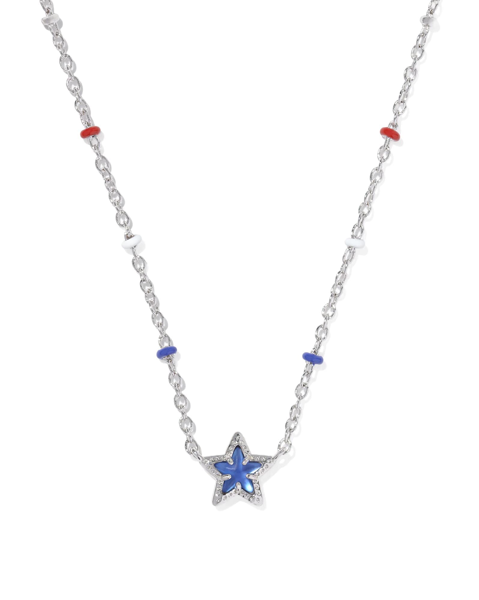 Mini Cassidy Silver Short Pendant Necklace