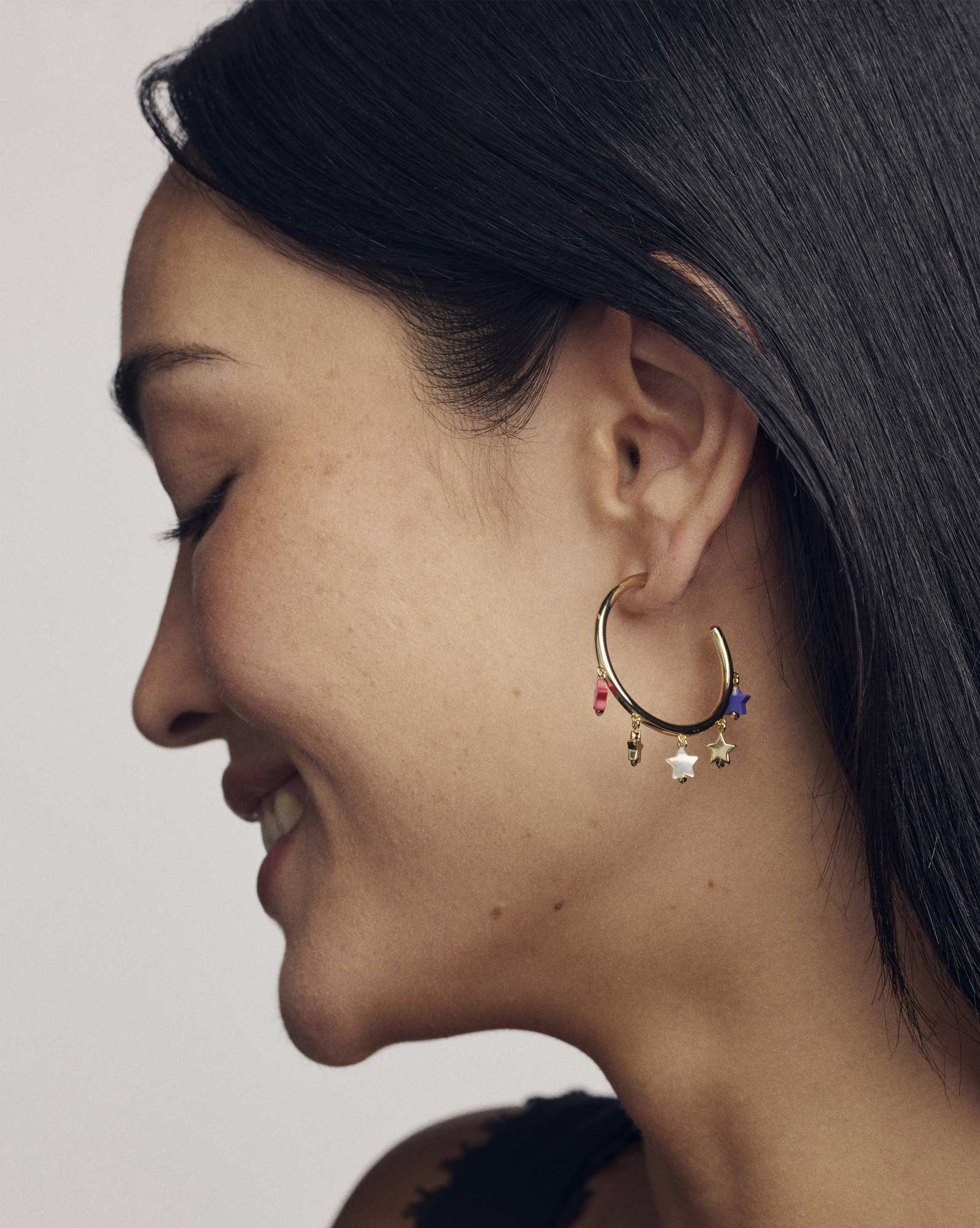 Camila Gold Hoop Earrings