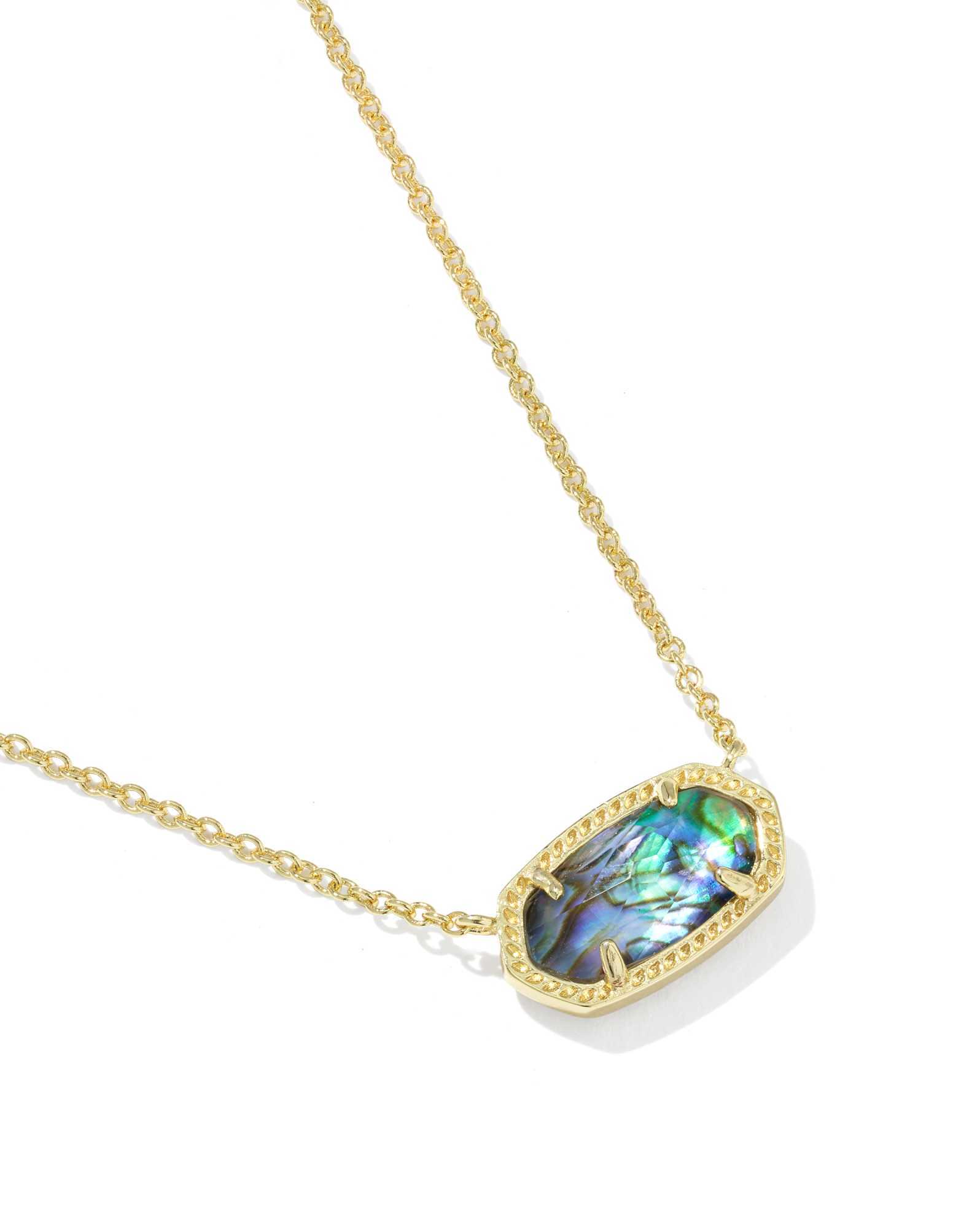 Elisa Gold Pendant Necklace