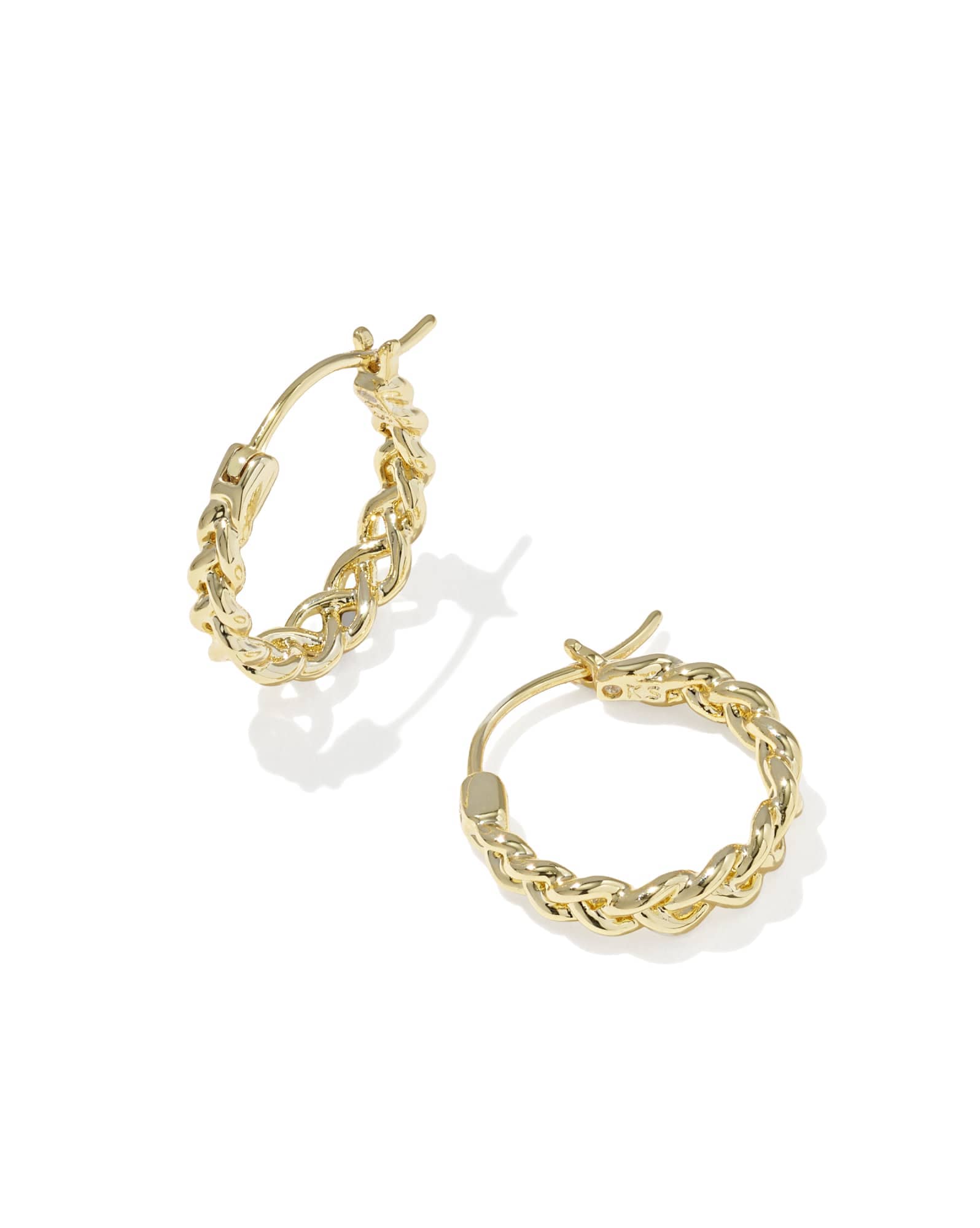 Gabriella Gold Set of 2 Huggie Earrings