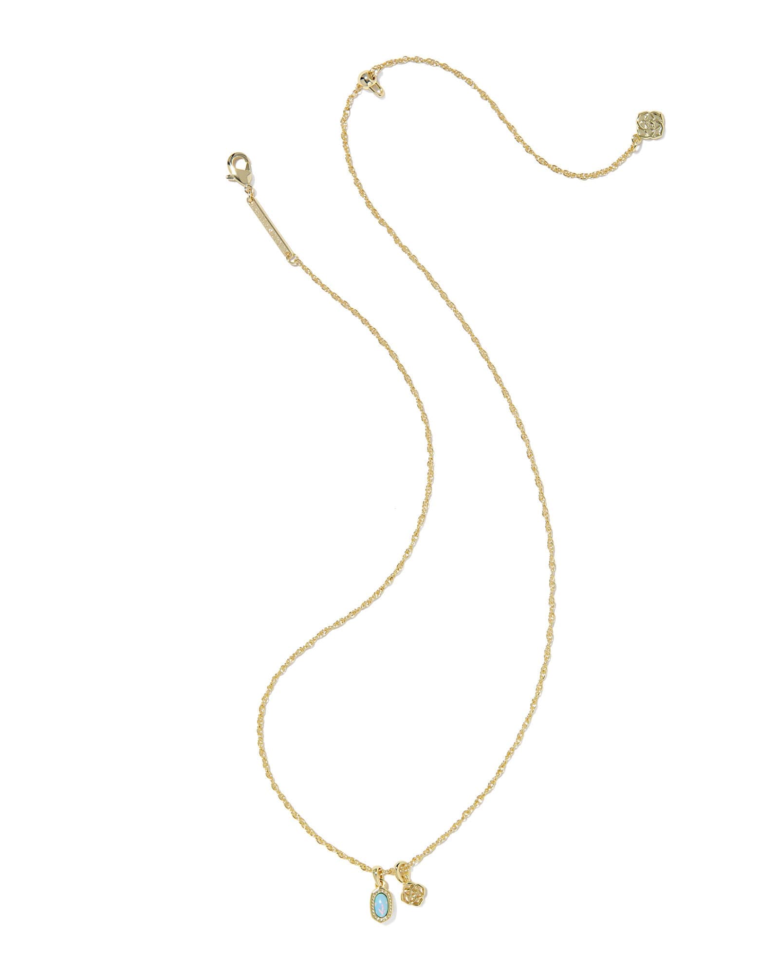 Mini Elisa Dira Gold Necklace