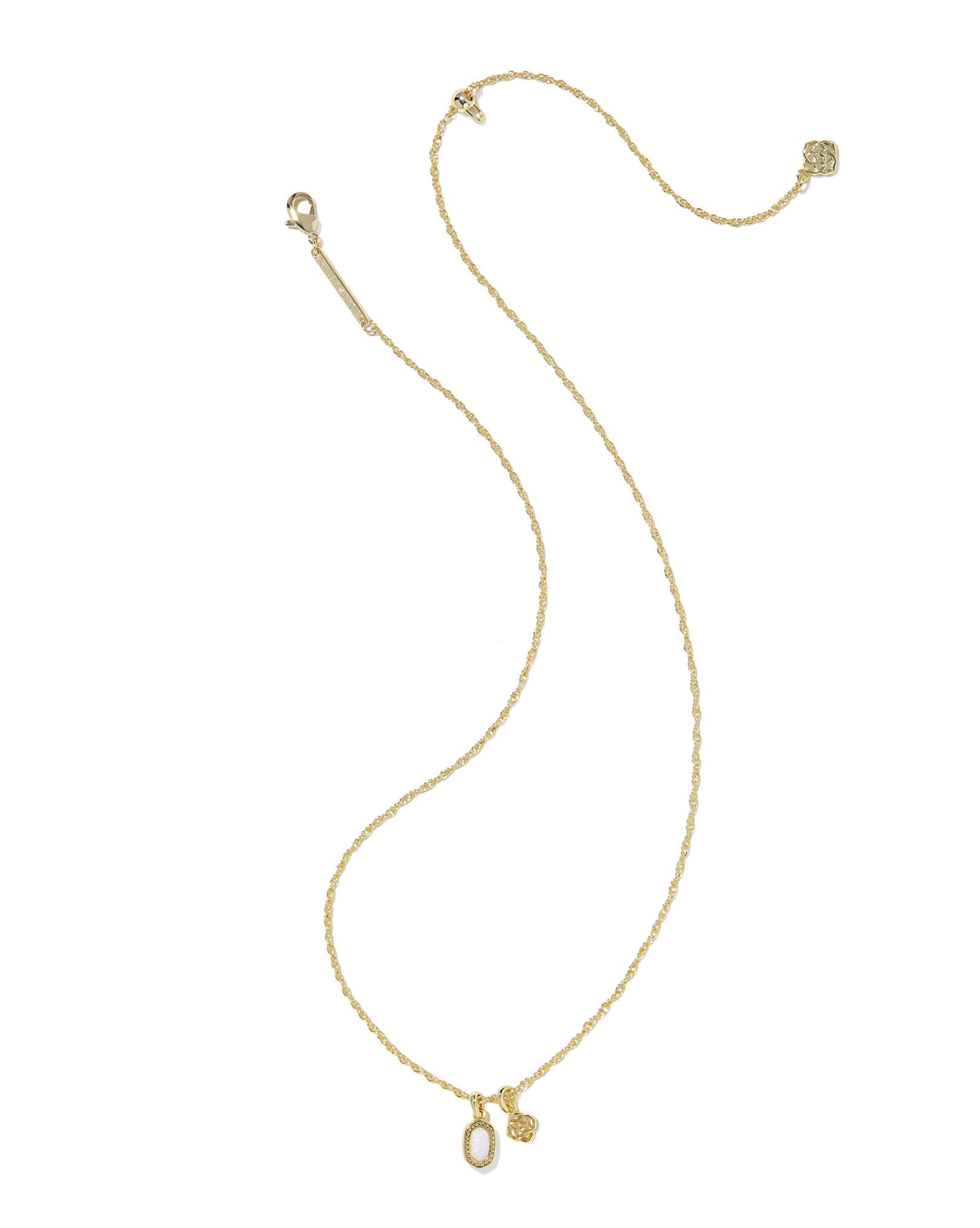 Mini Elisa Dira Gold Necklace