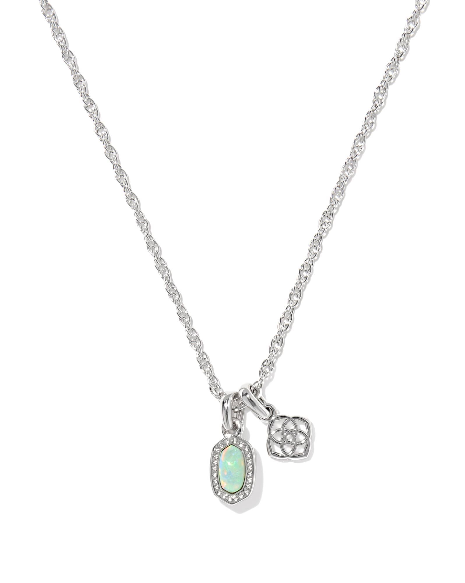 Mini Elisa Dira Silver Necklace