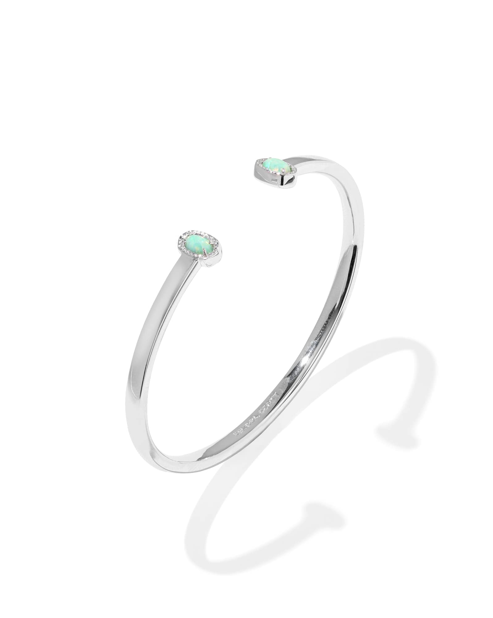 Mini Elton Silver Cuff Bracelet