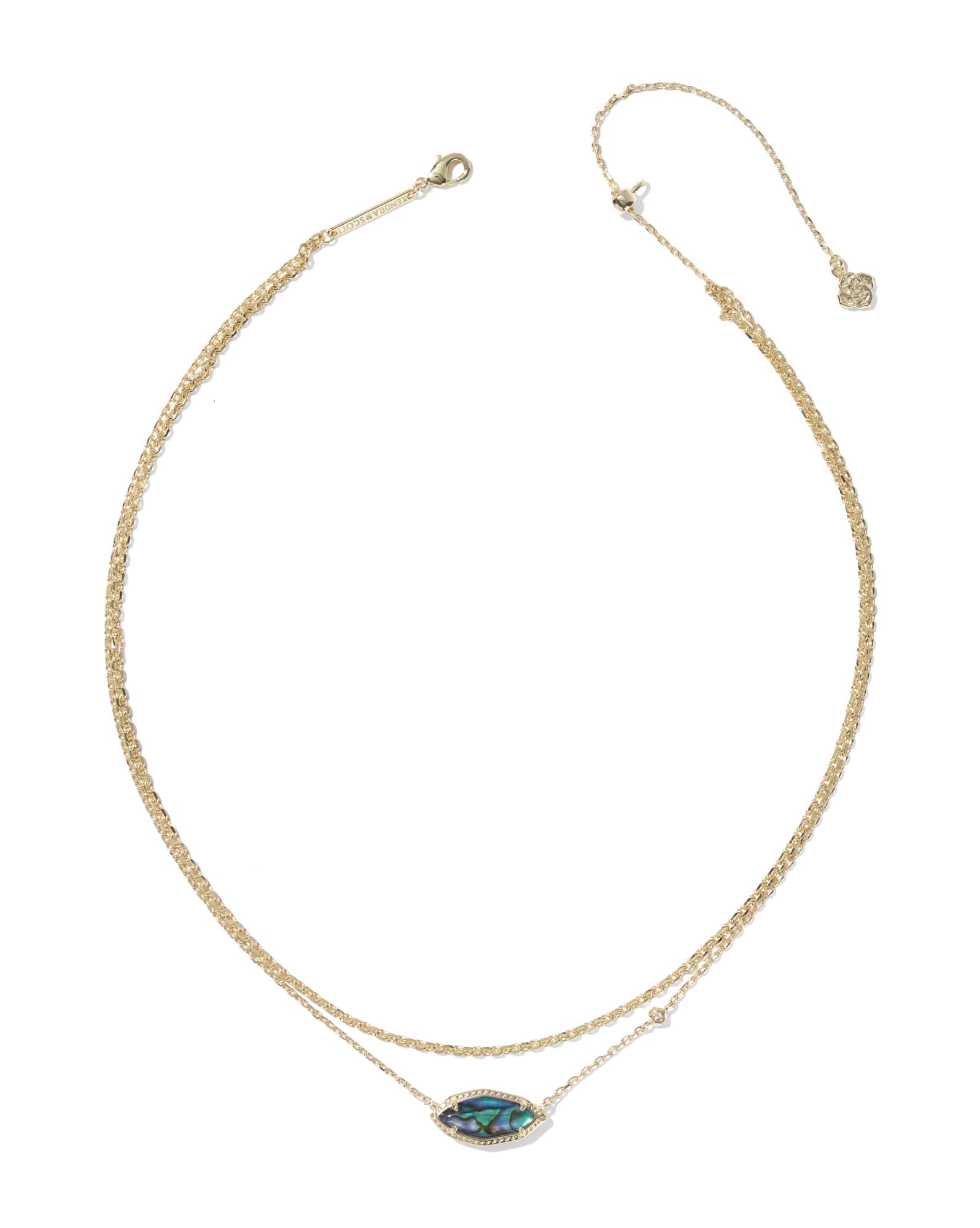 Ophelia Multi Gold Strand Necklace