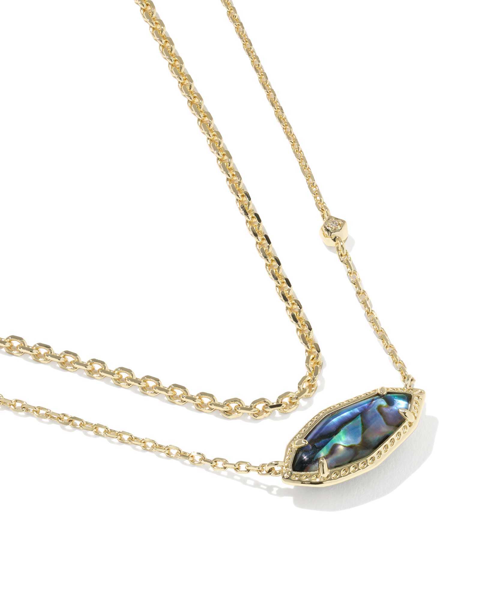 Ophelia Multi Gold Strand Necklace