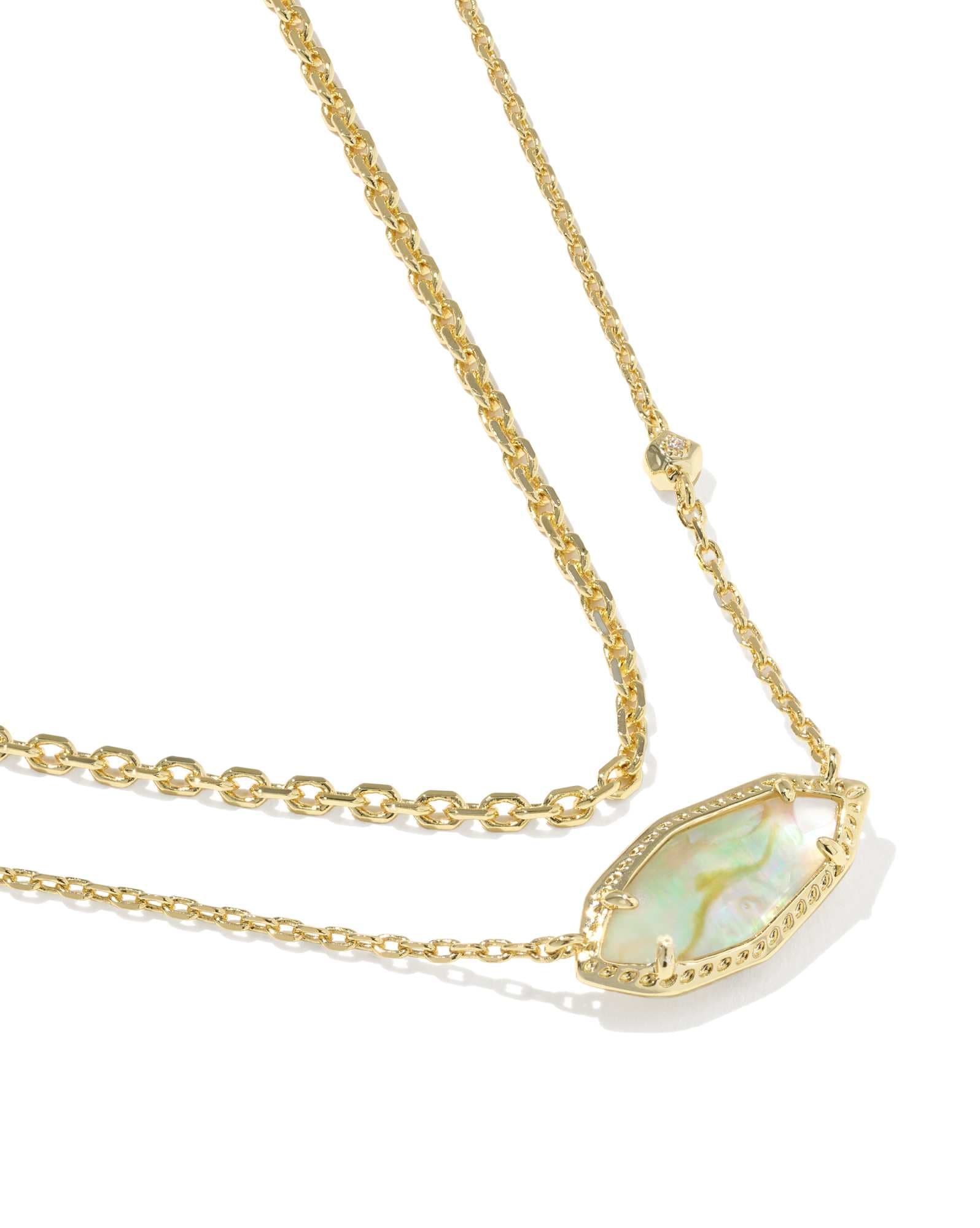 Ophelia Multi Gold Strand Necklace