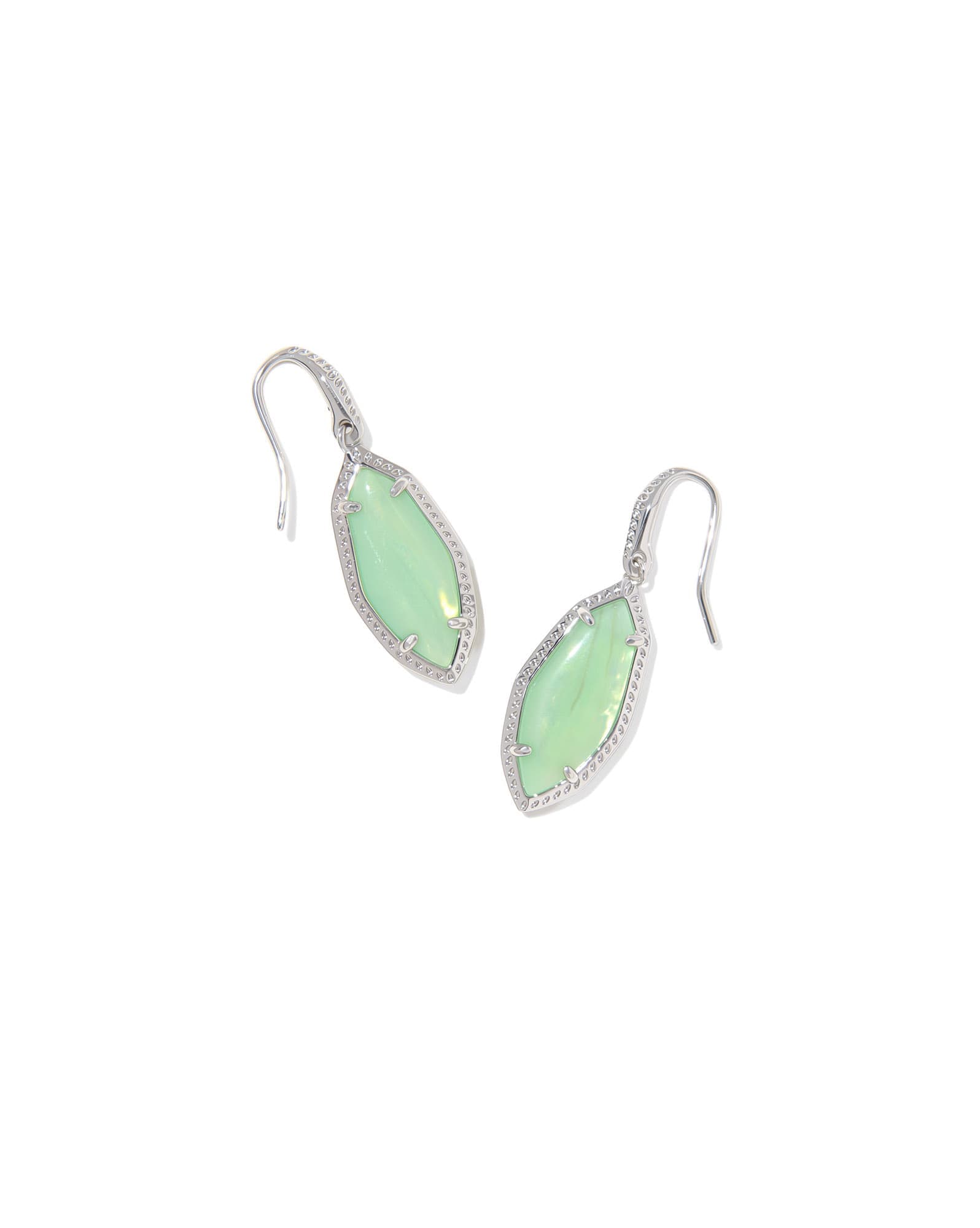 Ophelia Silver Small Drop Earrings