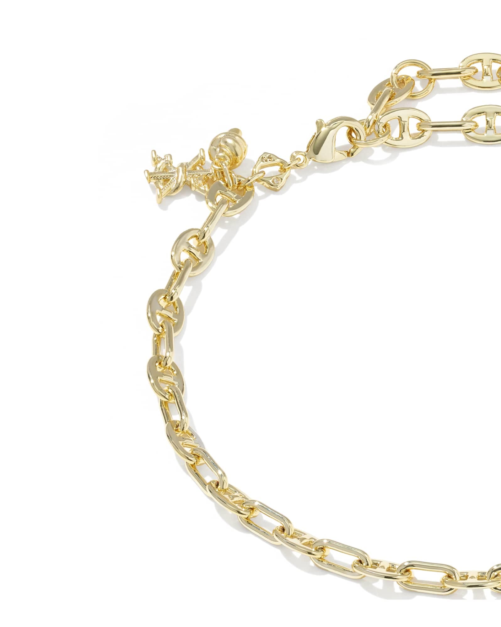 Parker Knot Gold Anklet