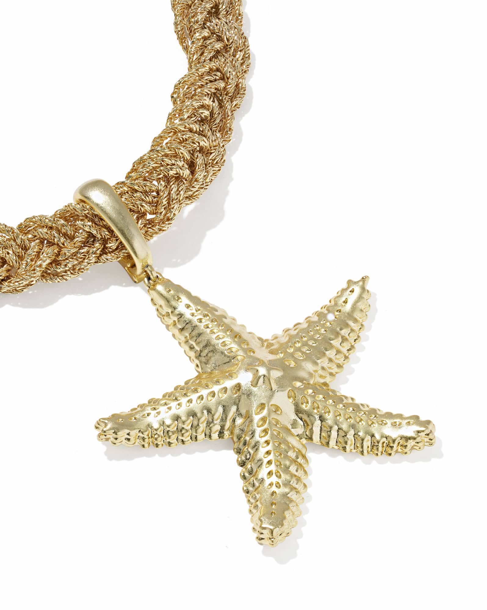 Parker Starfish Gold Statement Necklace