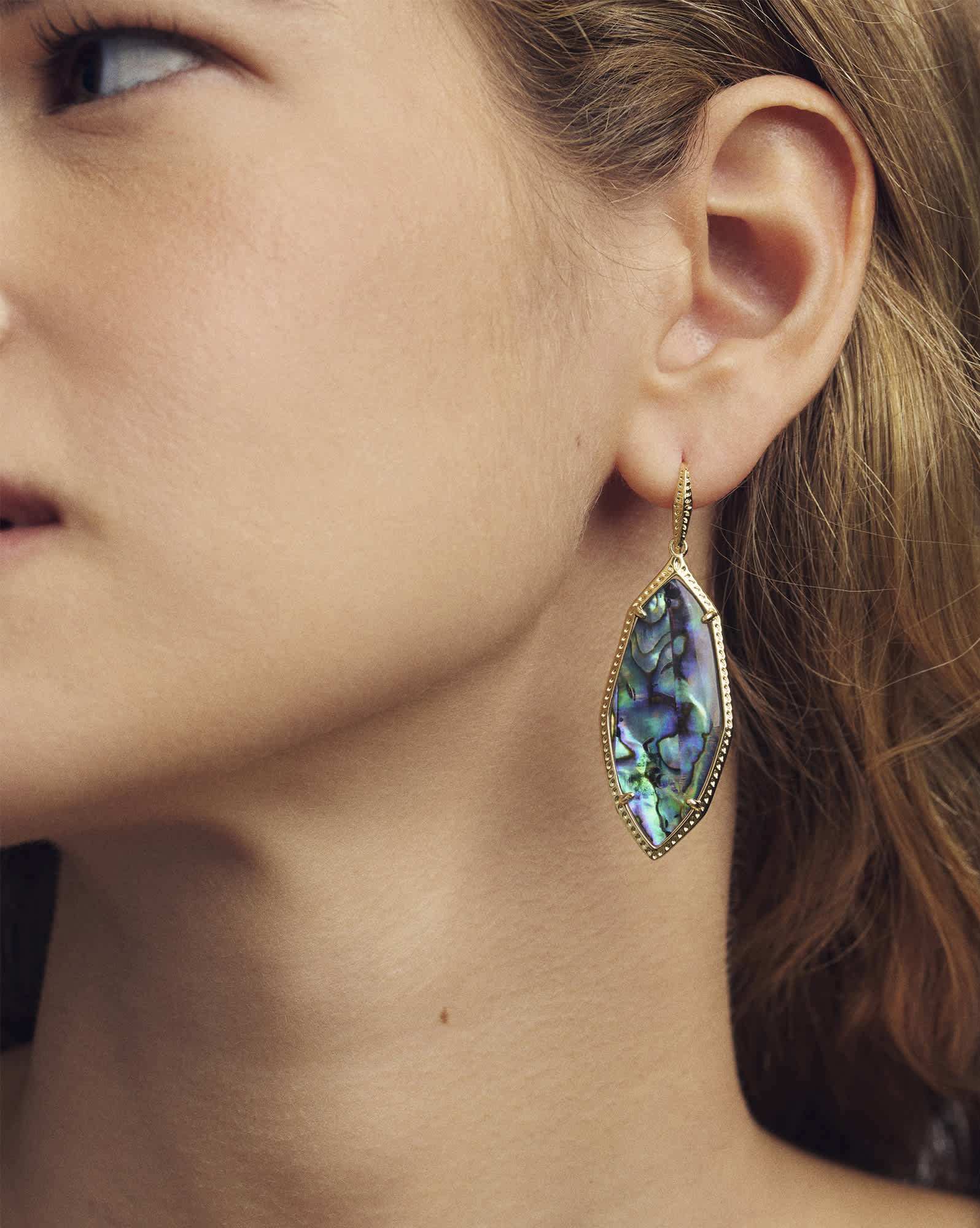 Ophelia Gold Drop Earrings