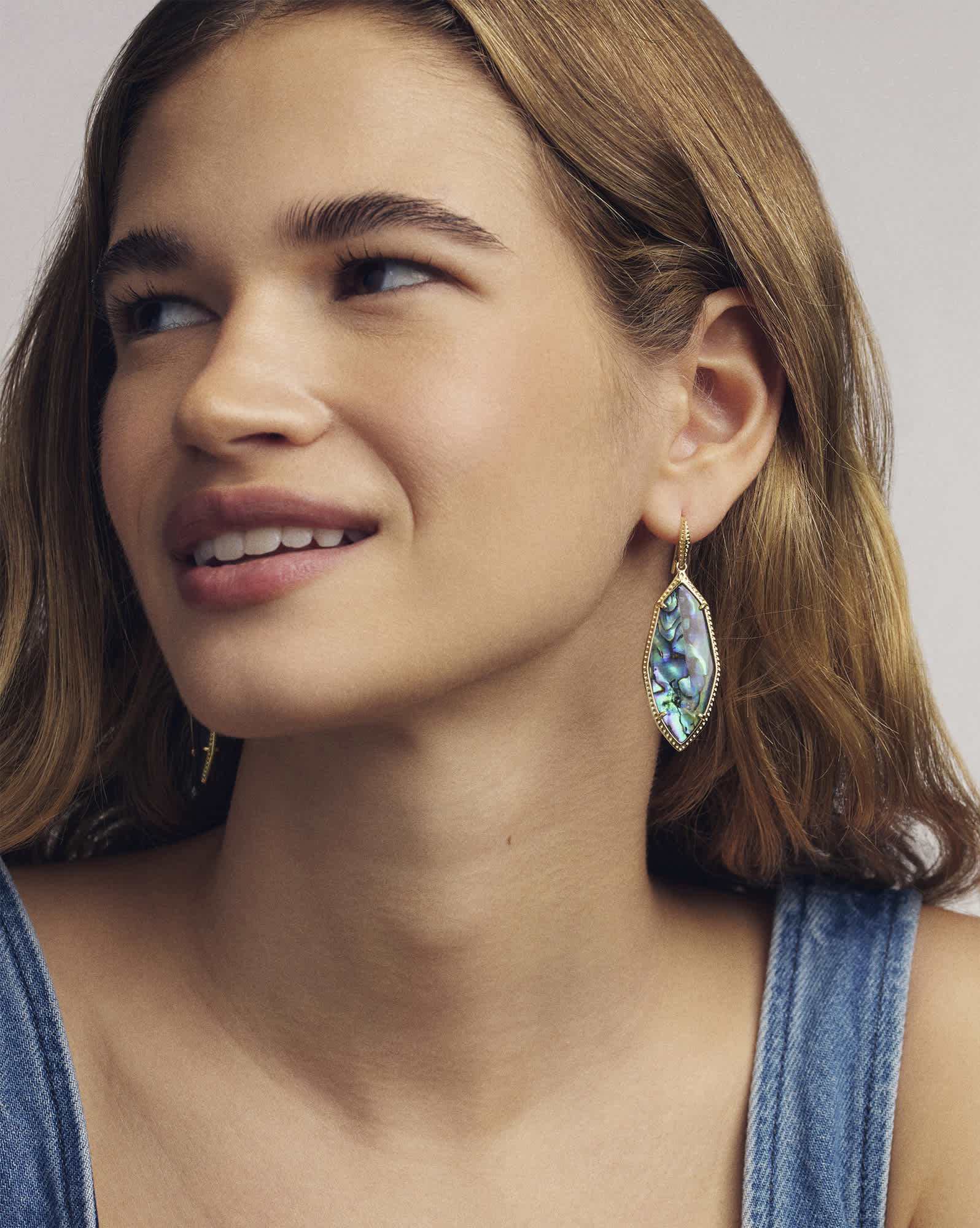 Ophelia Gold Drop Earrings