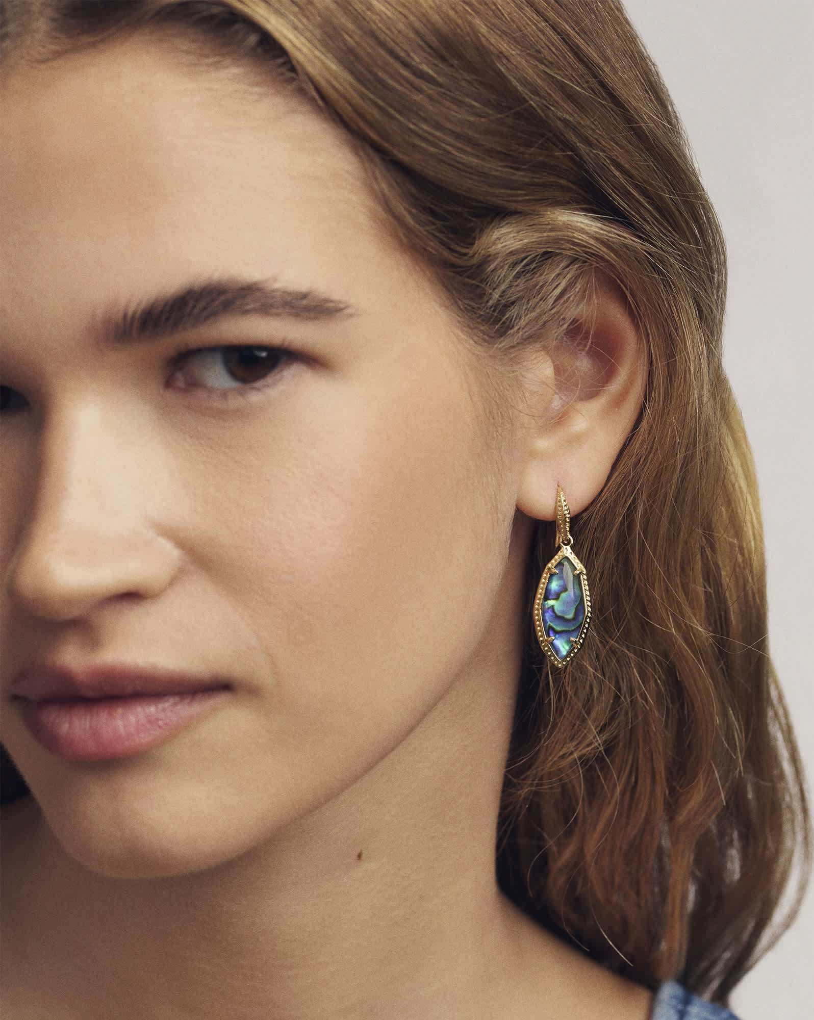 Ophelia Gold Small Drop Earrings