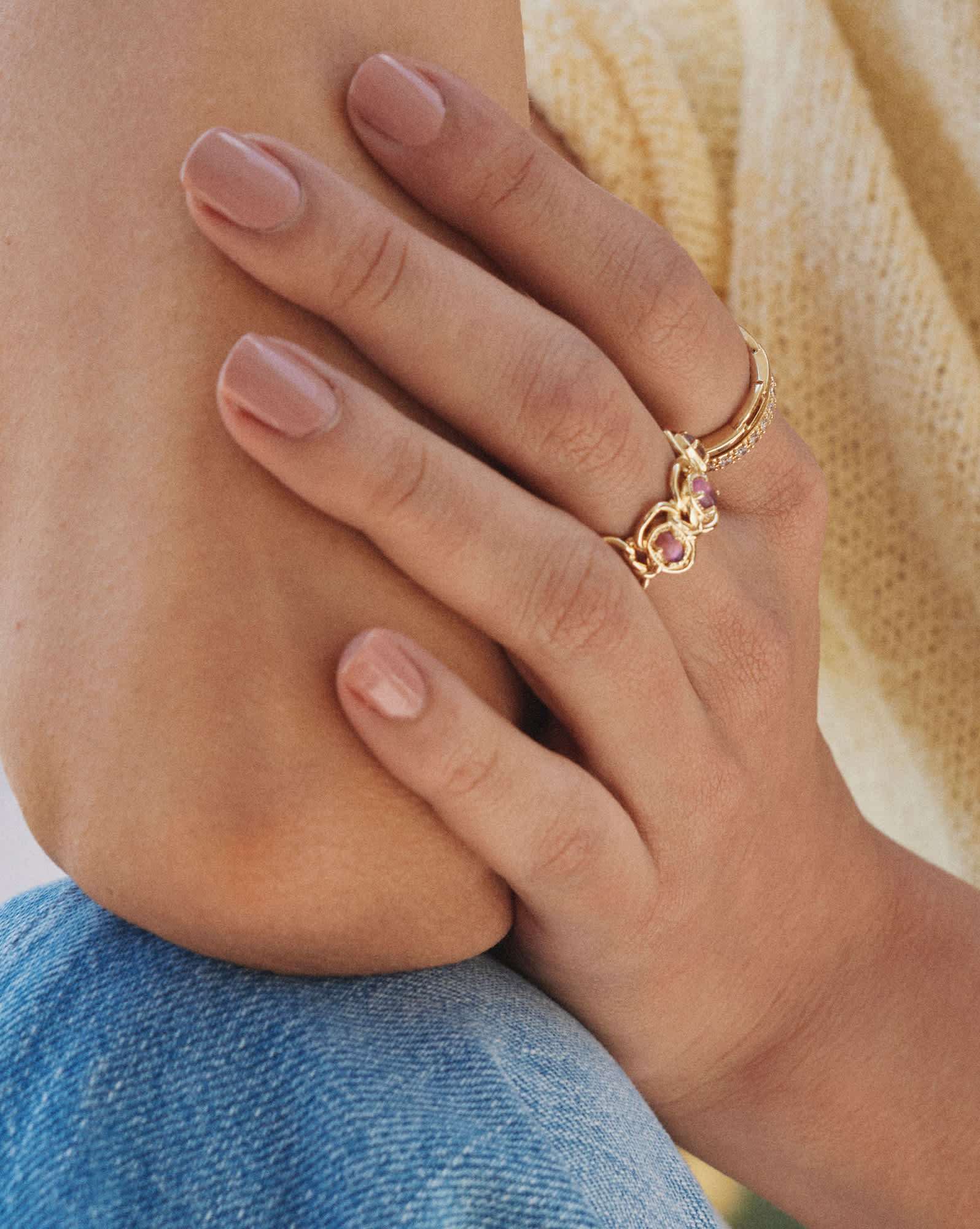 Andi Band Ring in Gold