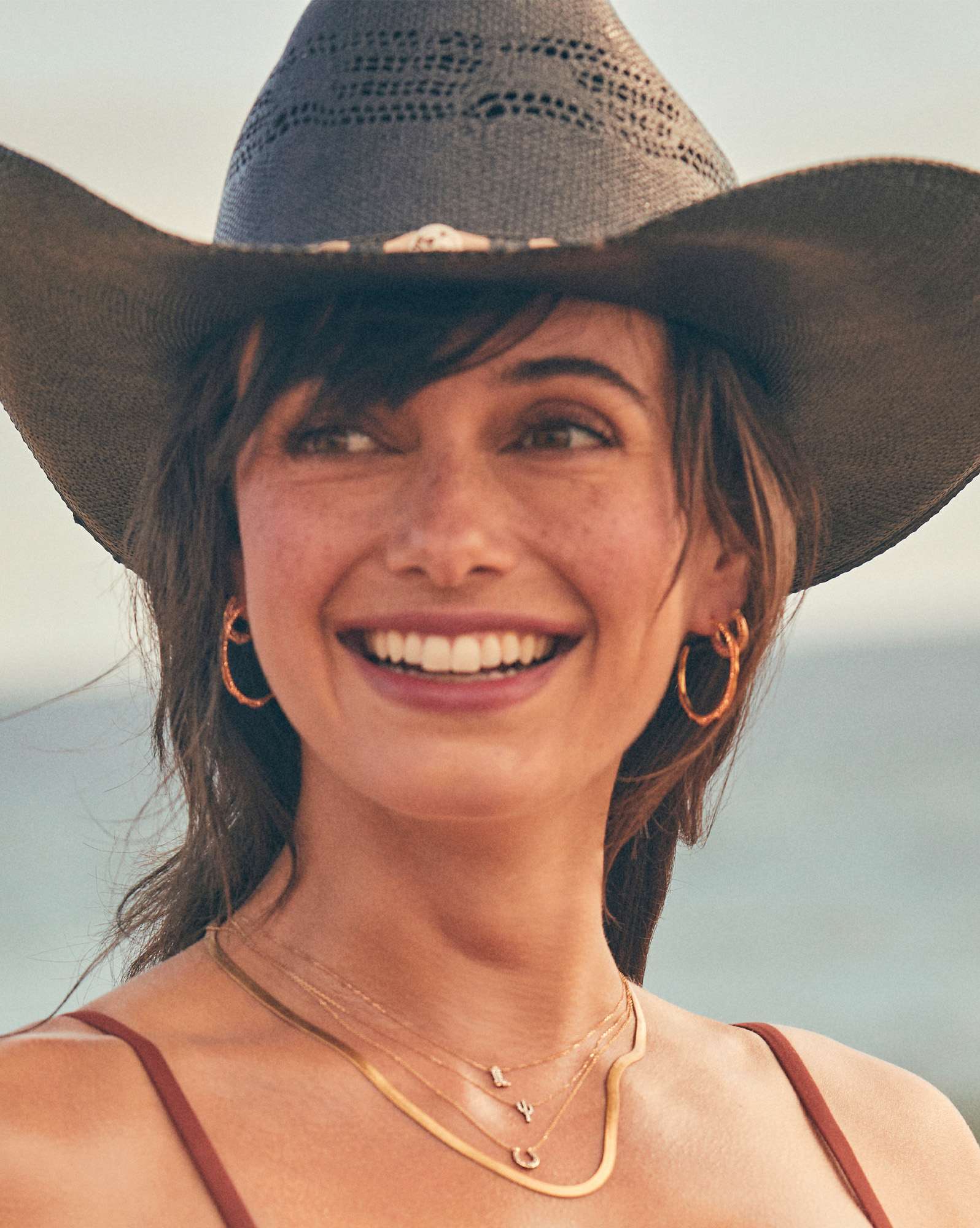 Tiny Cactus Pendant Necklace