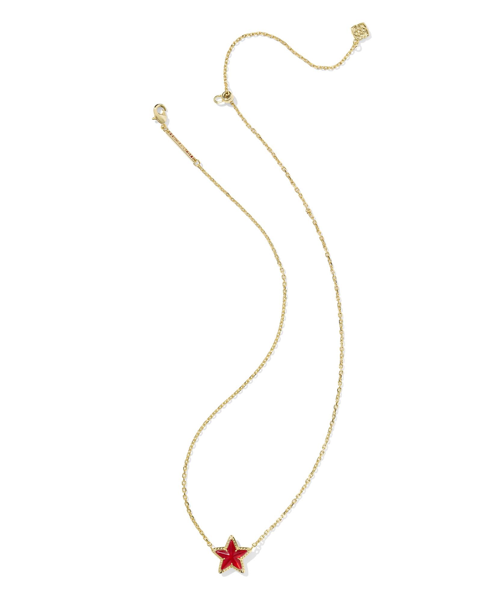 Cassidy Gold Short Pendant Necklace