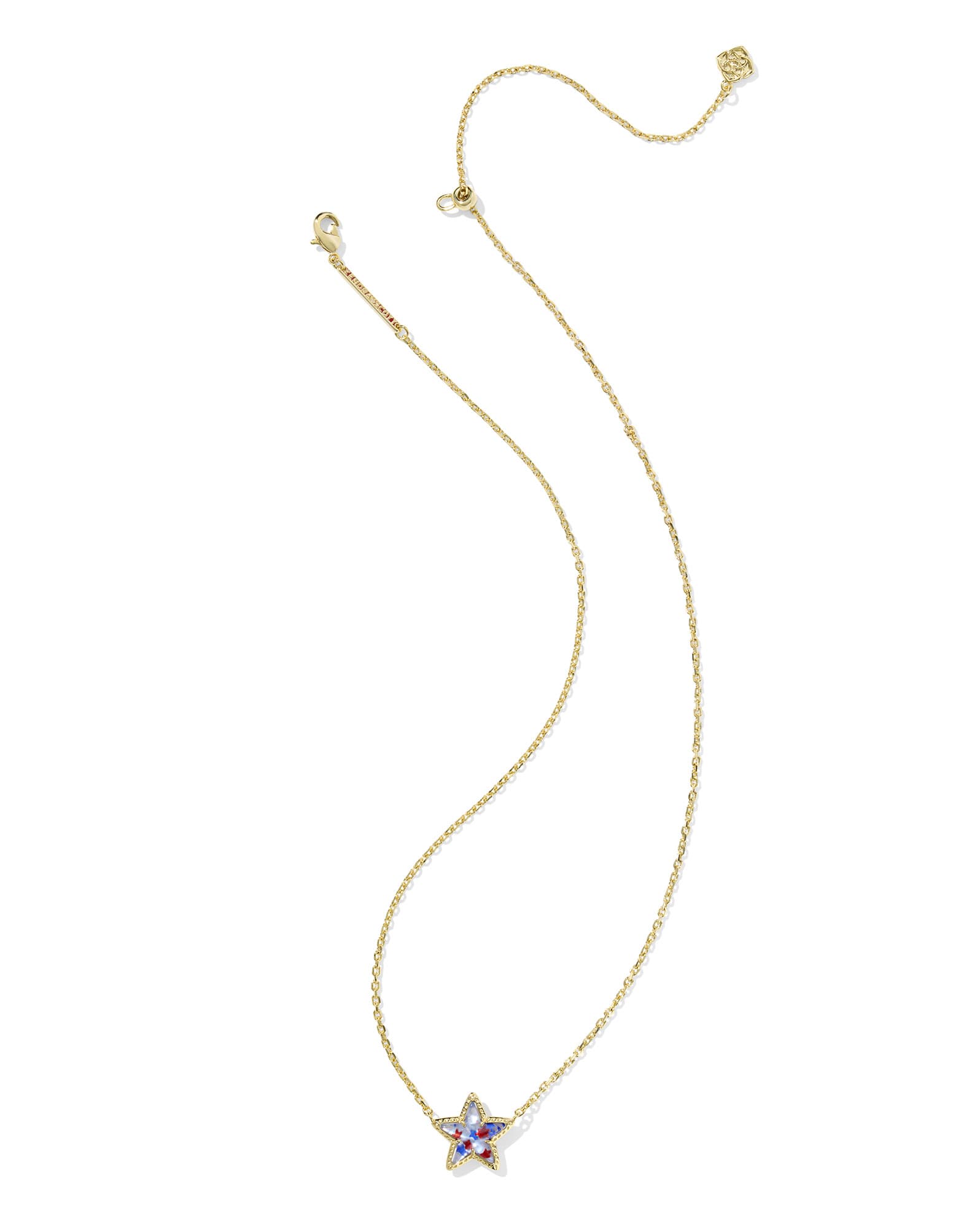 Cassidy Gold Short Pendant Necklace