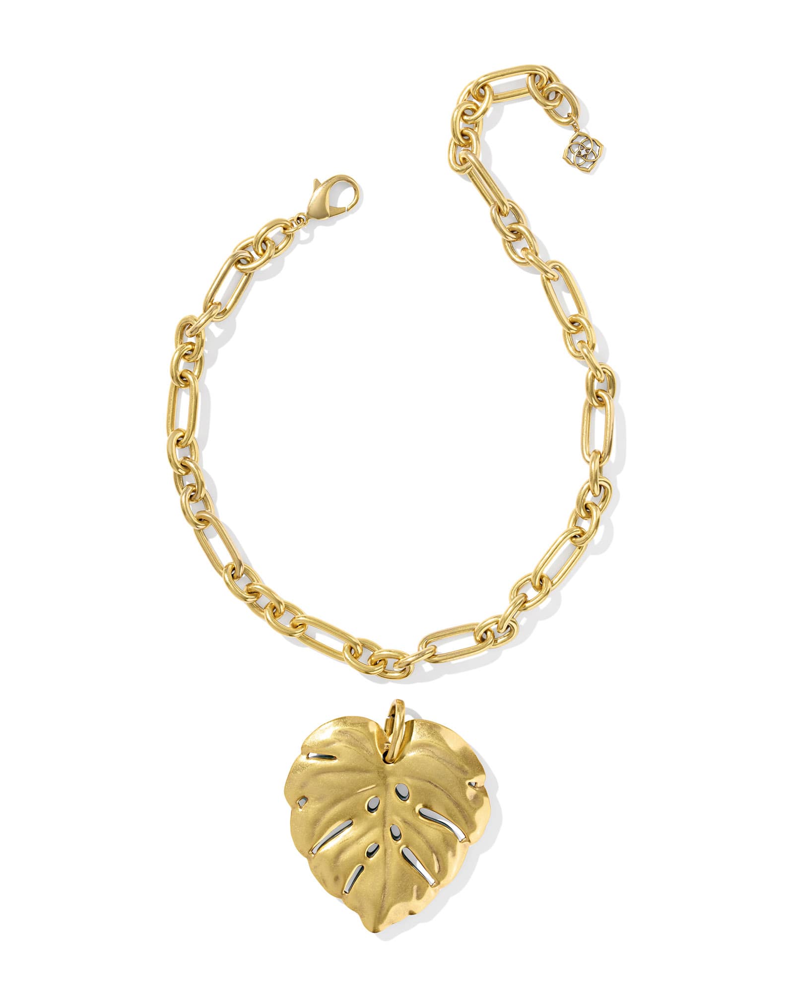 Kayla Vintage Gold Statement Necklace