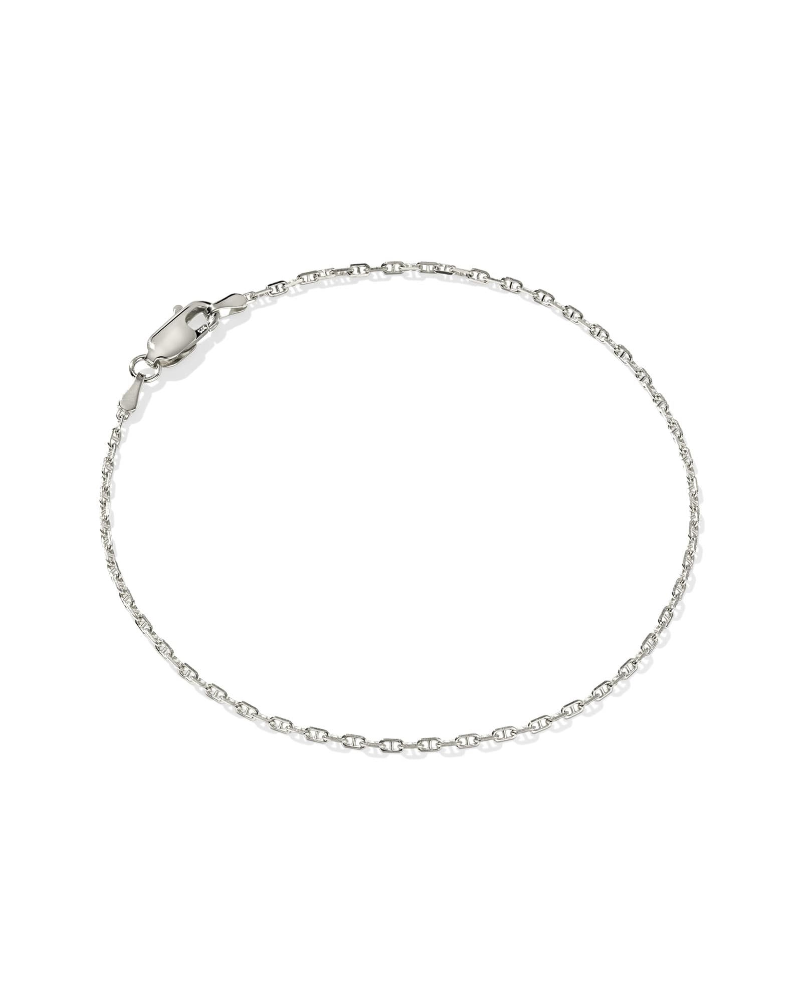Ramsey Oxidized Sterling Silver Chain Bracelet