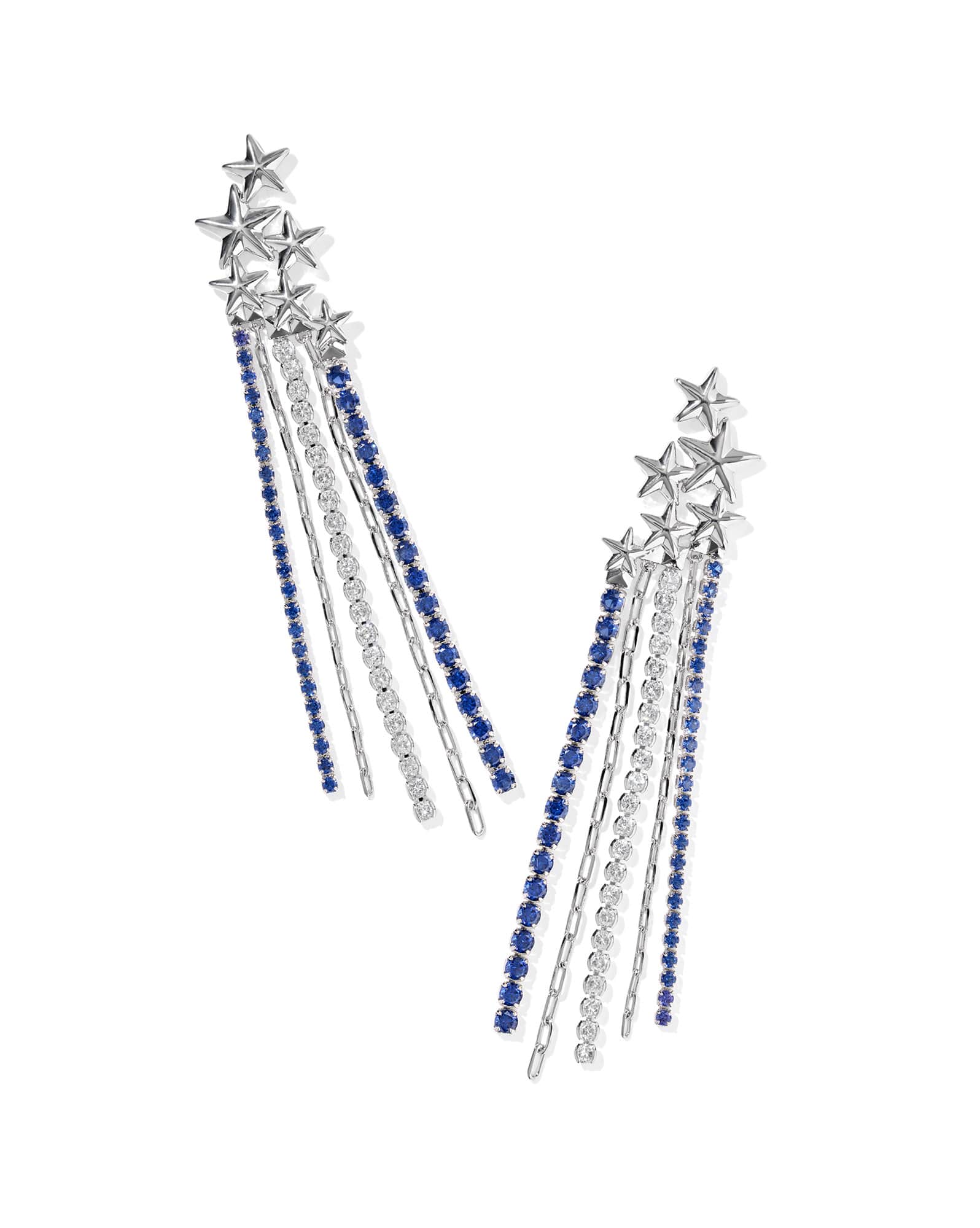 Cassidy Silver Statement Earrings