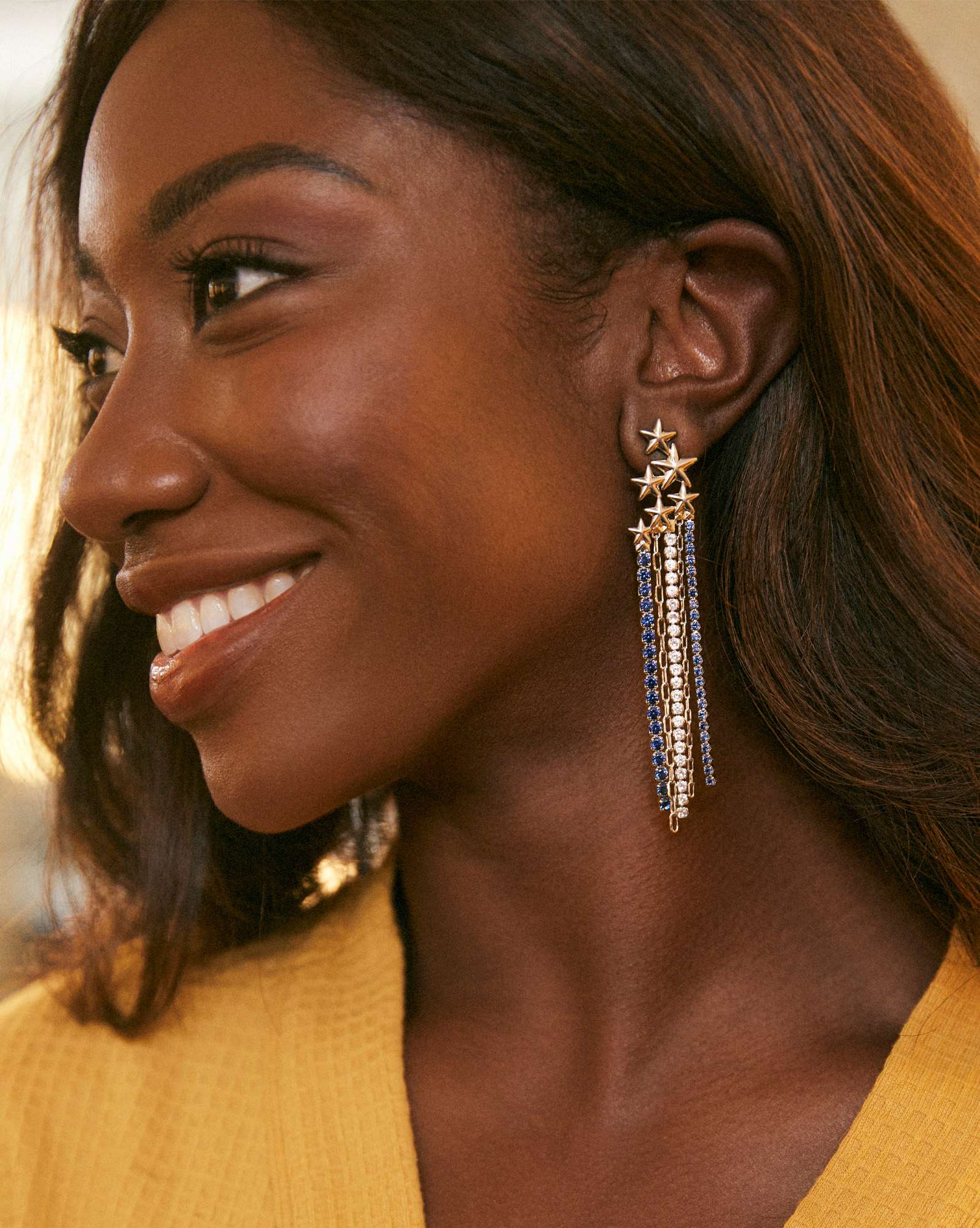 Cassidy Silver Statement Earrings