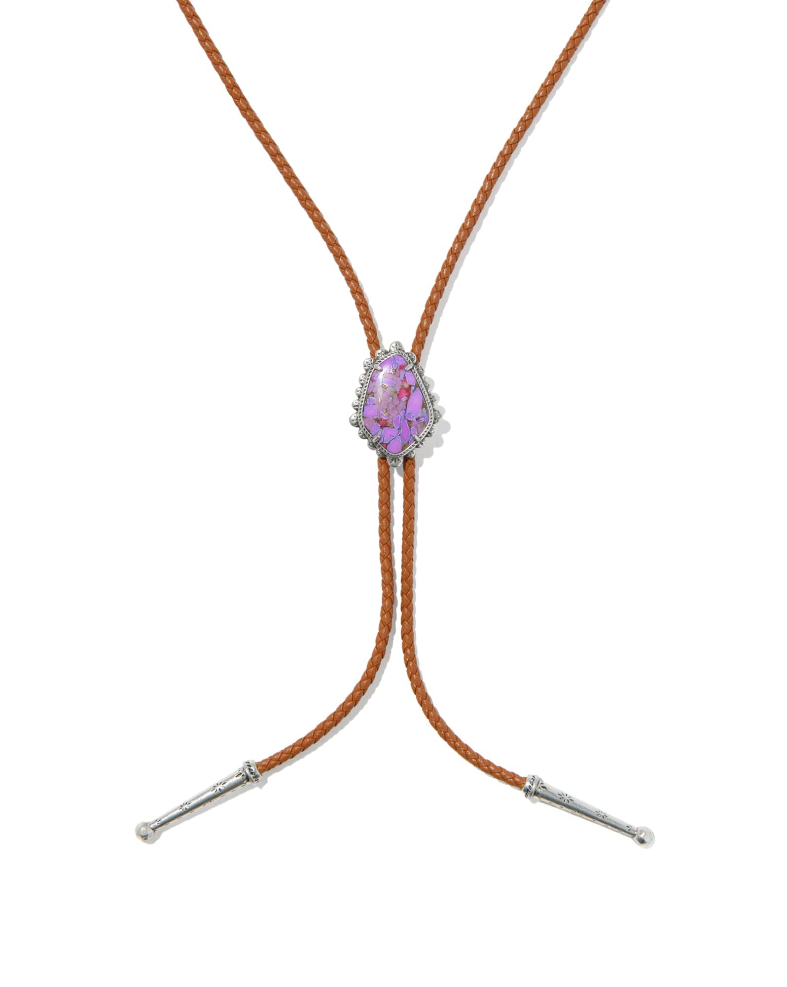 Ellery Vintage Silver Bolo Necklace