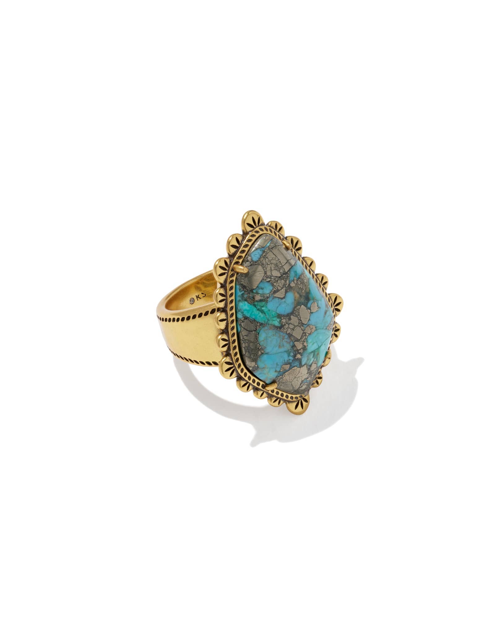 Ellery Vintage Gold Cocktail Ring