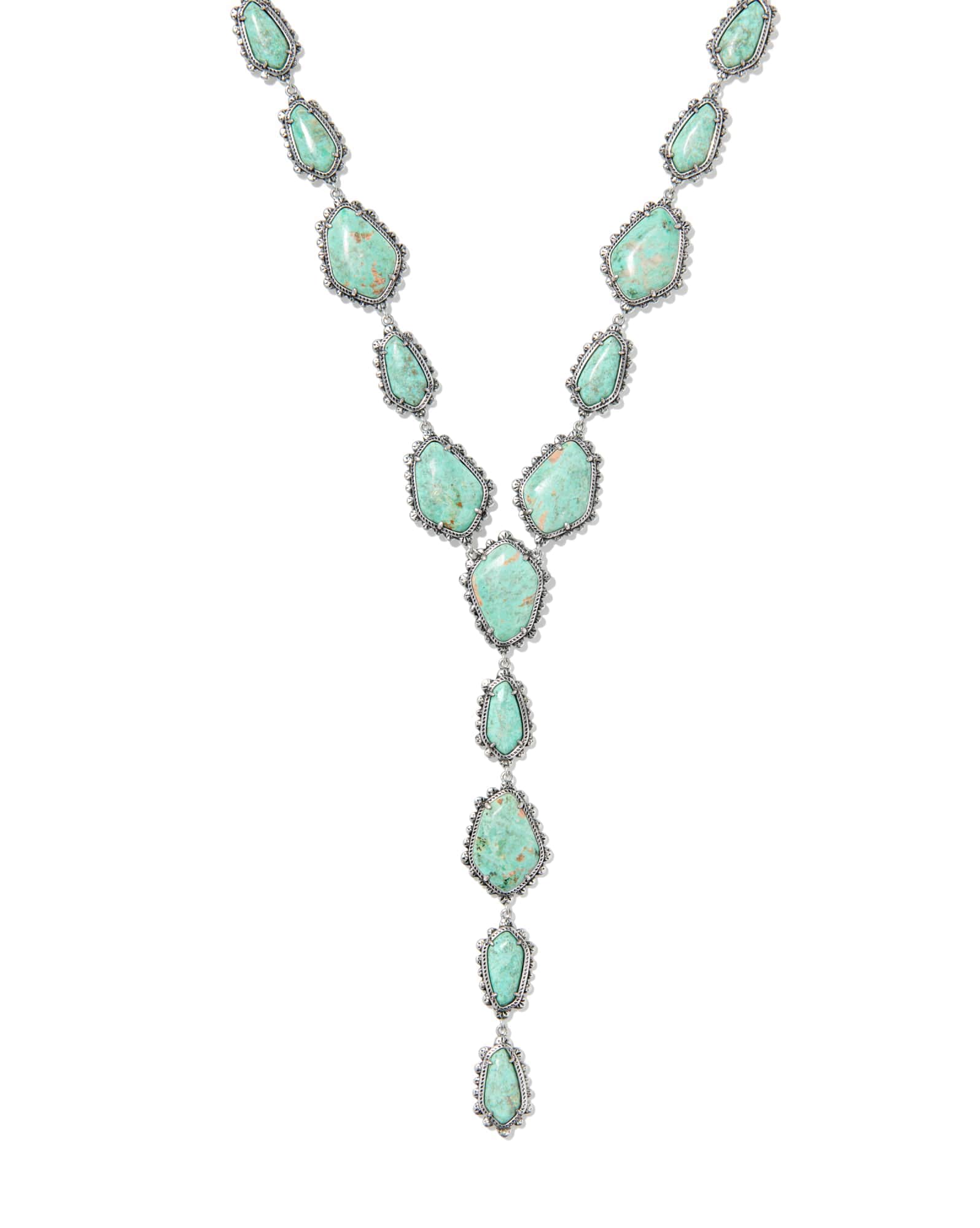 Ellery Vintage Silver Lariat Necklace