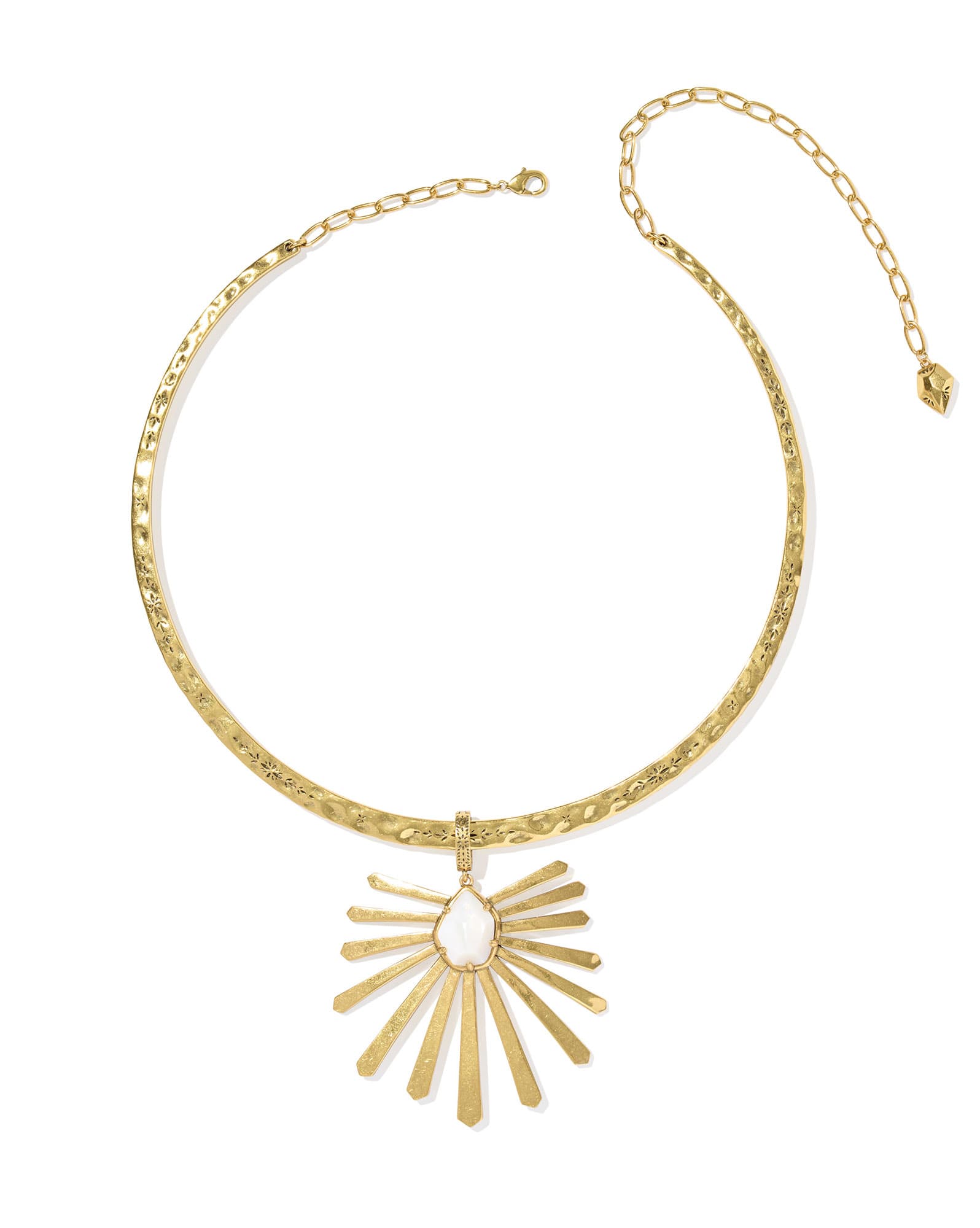 Starla Vintage Gold Collar Necklace
