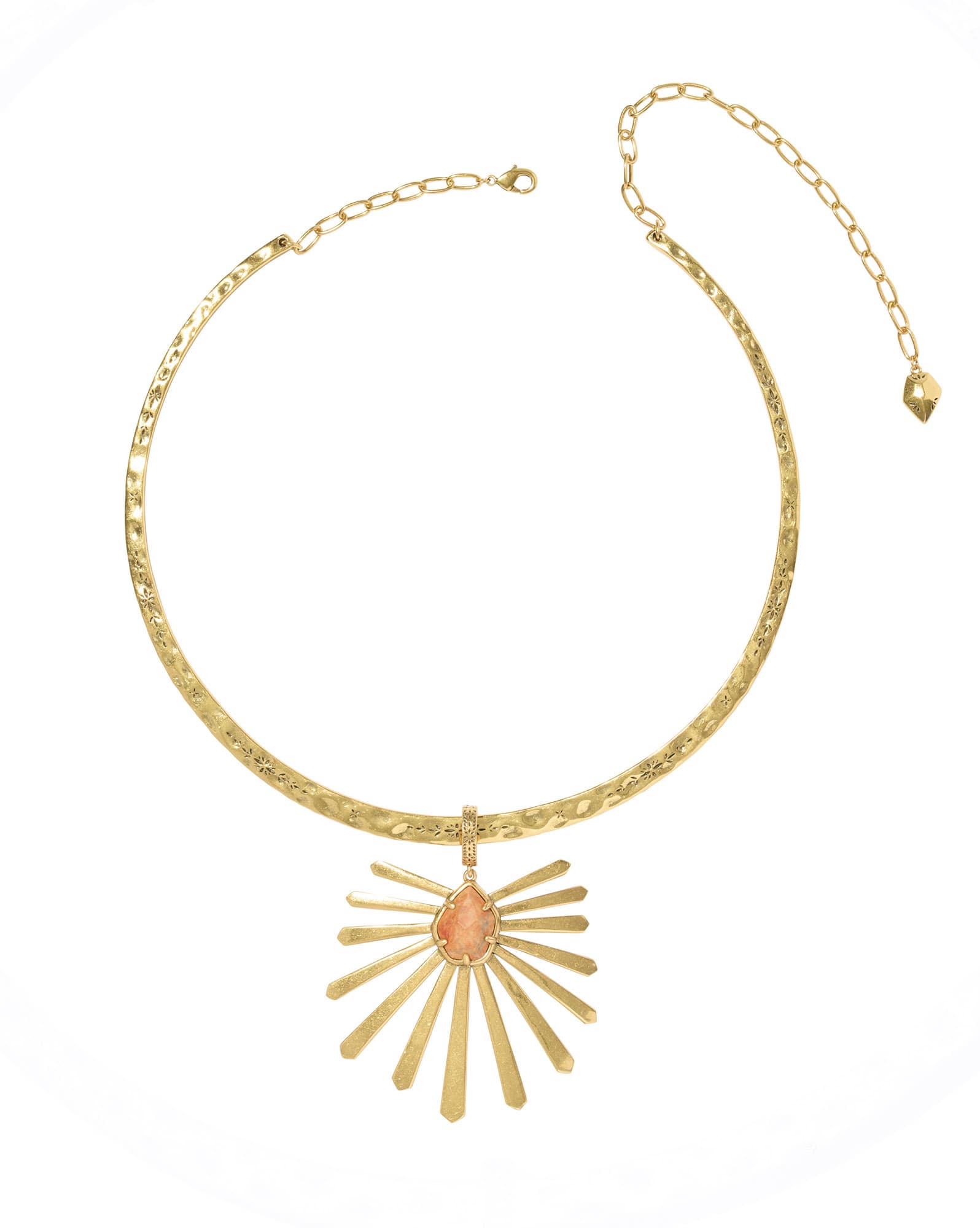 Starla Vintage Gold Collar Necklace