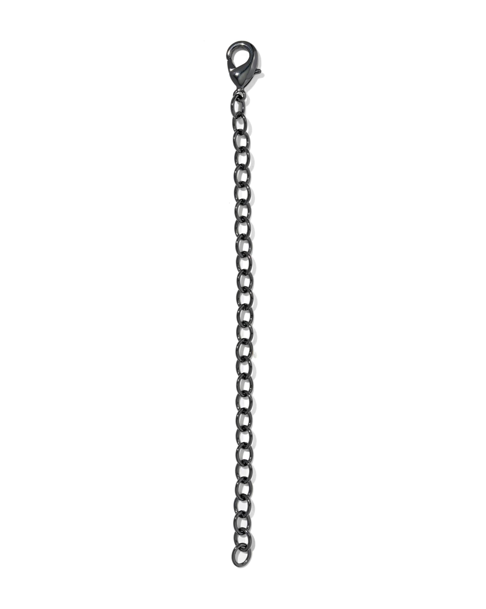 4” Gunmetal Lobster Clasp Necklace Extender