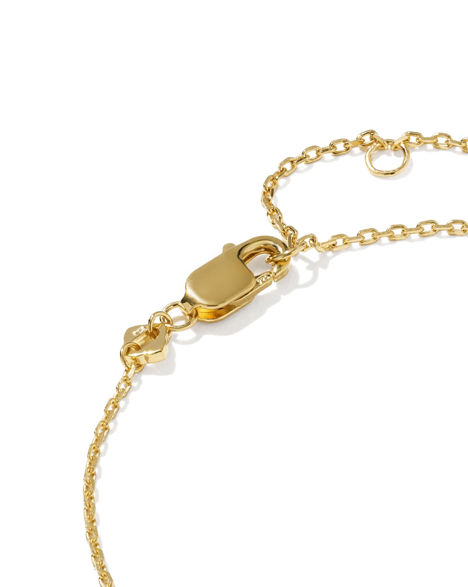 Letter D 18k Gold Vermeil Initial Bracelet