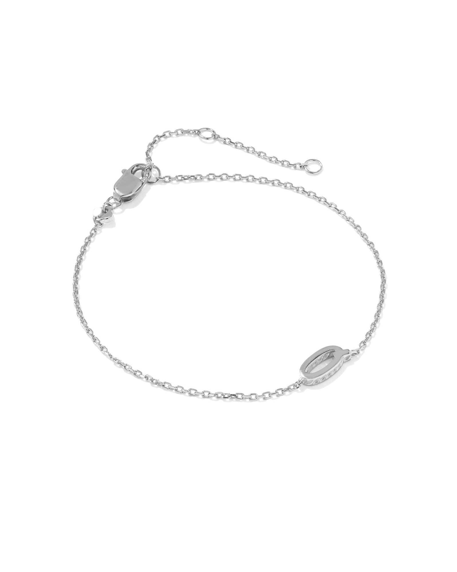 Letter Q 18k Gold Vermeil Initial Bracelet