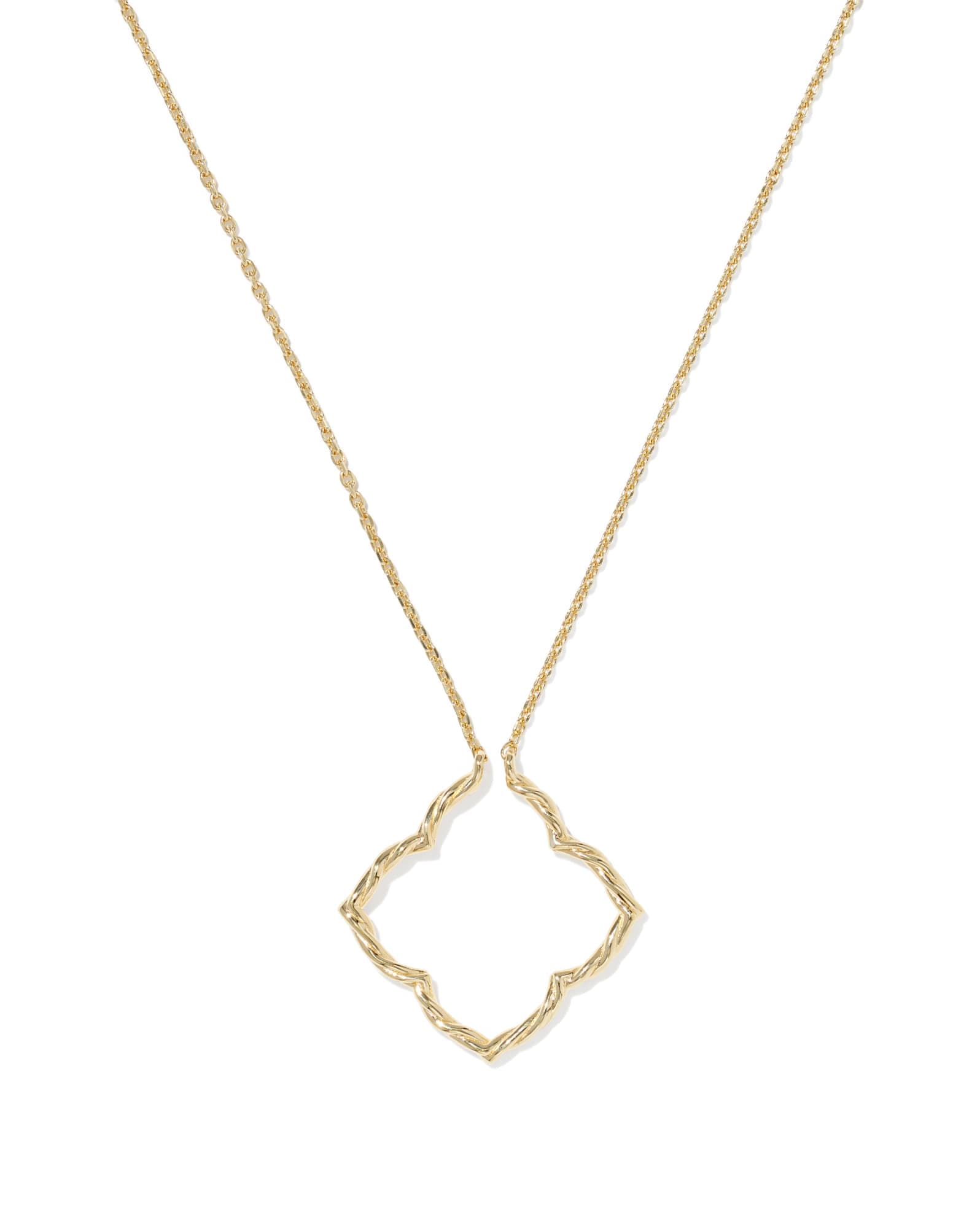 Dira 18k Gold Vermeil Charm Catcher Pendant Necklace