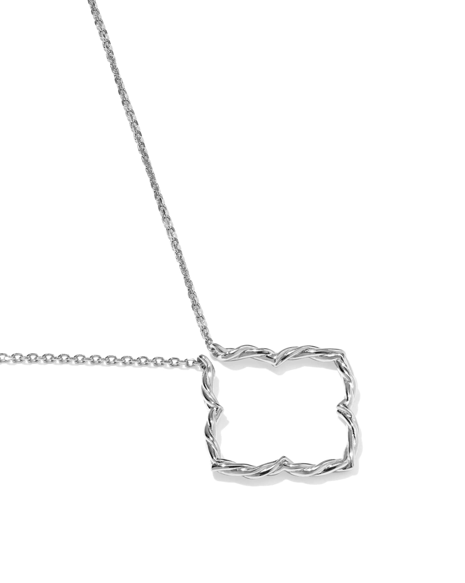Dira Sterling Silver Charm Catcher Pendant Necklace