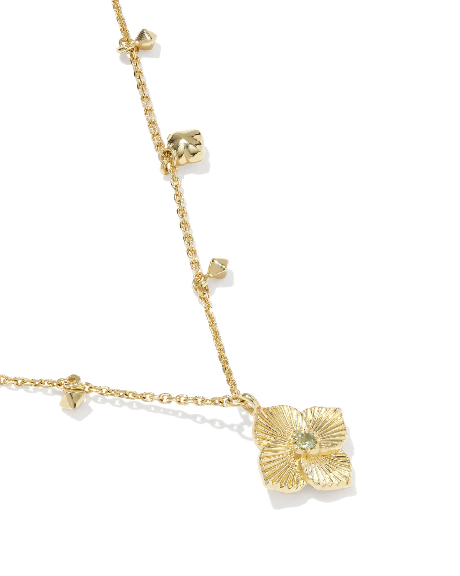 Dira Sunray 18k Gold Vermeil Short Pendant Necklace