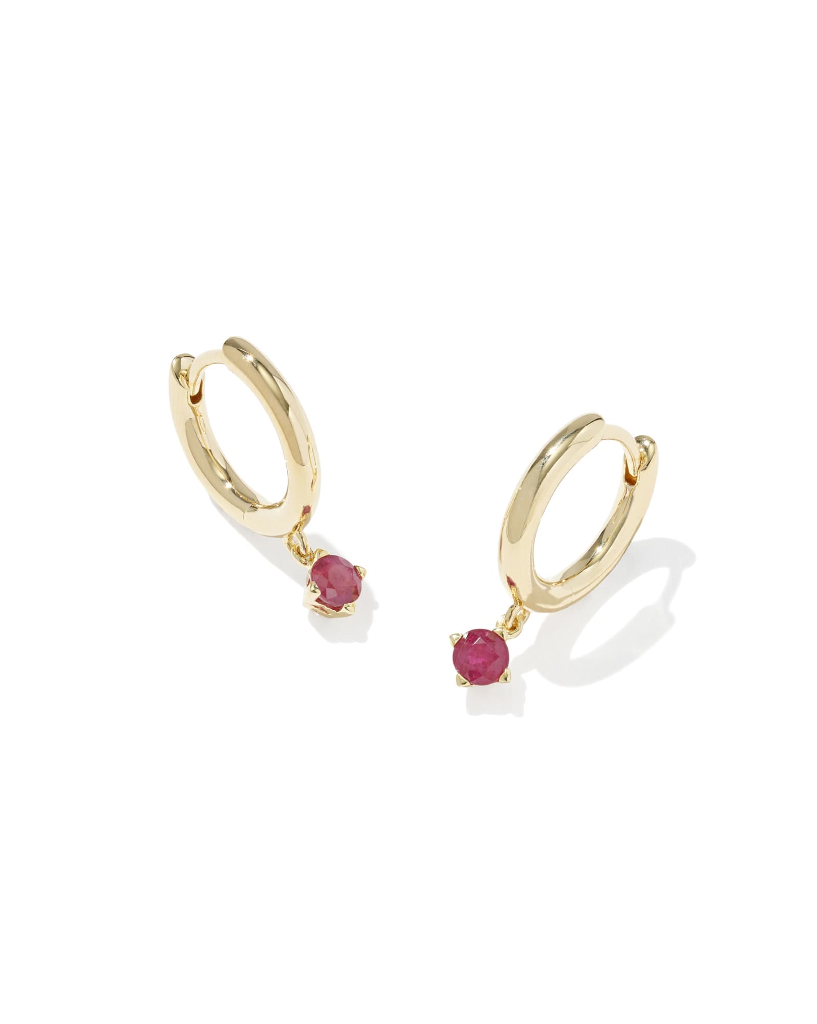 Maisie 18k Gold Vermeil July Huggie Earrings