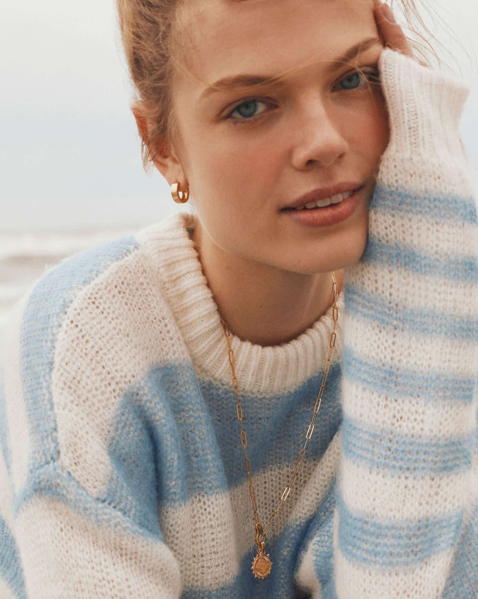 Flat Hoop Earrings