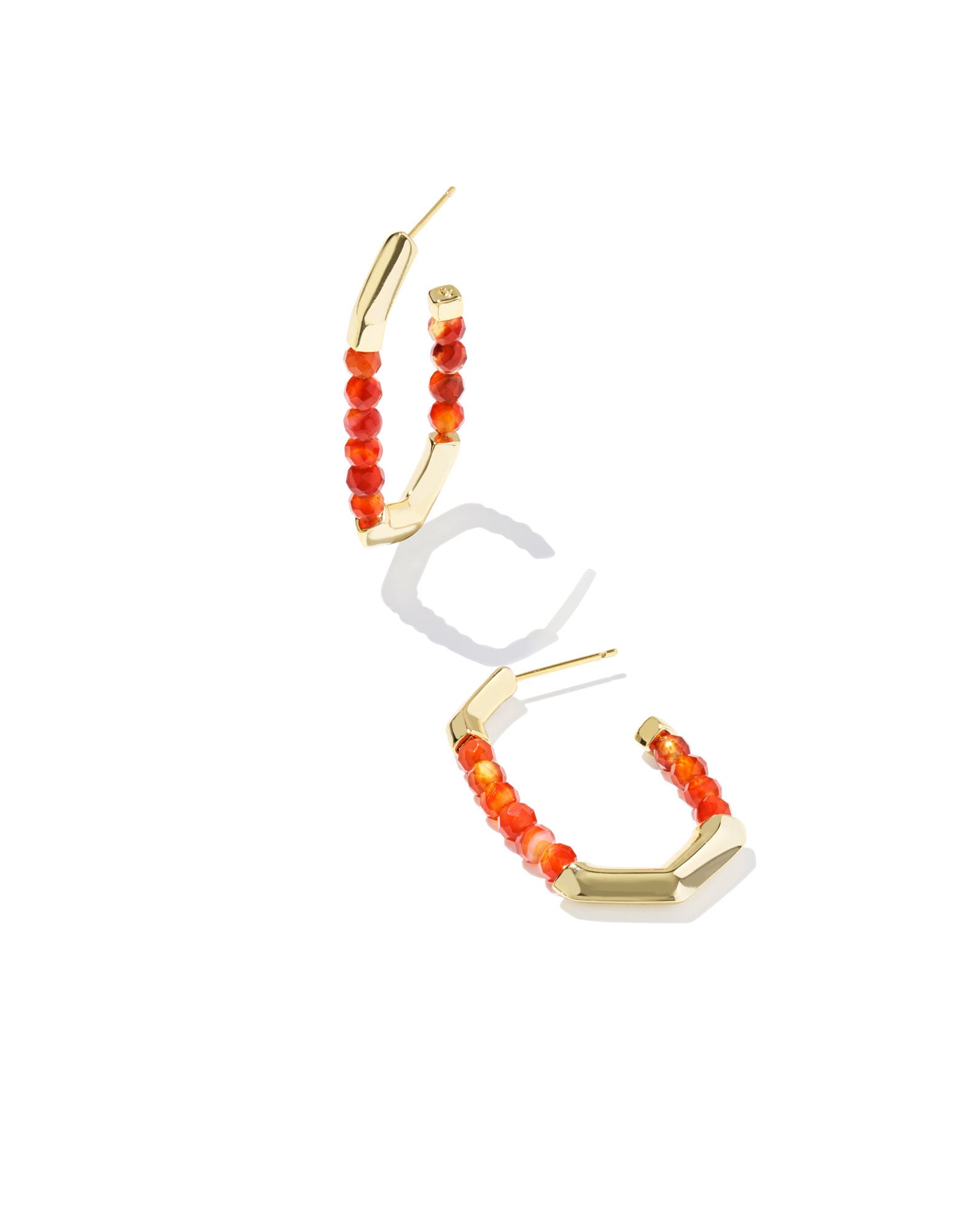 Sylvia Gold Hoop Earrings