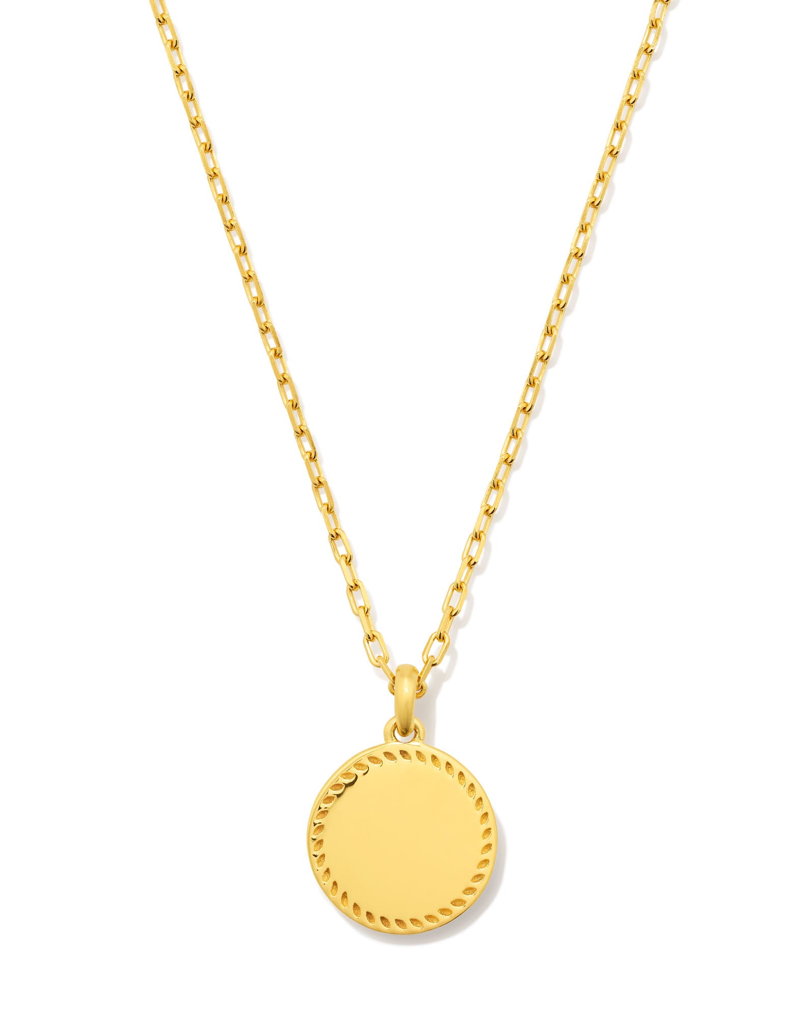 Small Aubree Pendant Necklace in 18k Gold Vermeil